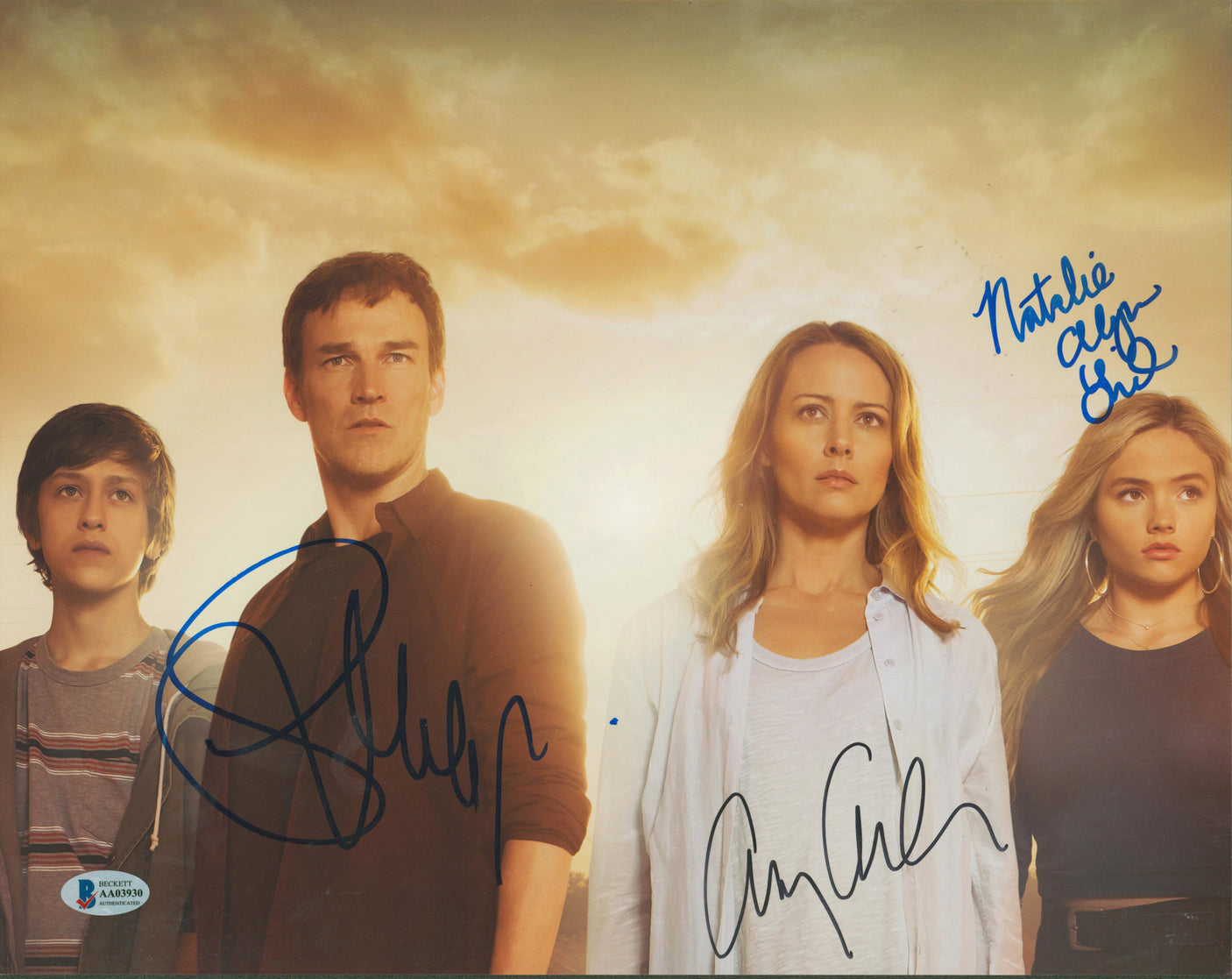 The Gifted (3) Moyer, Acker & Lind Authentic Signed 11x14 Photo BAS #AA03930