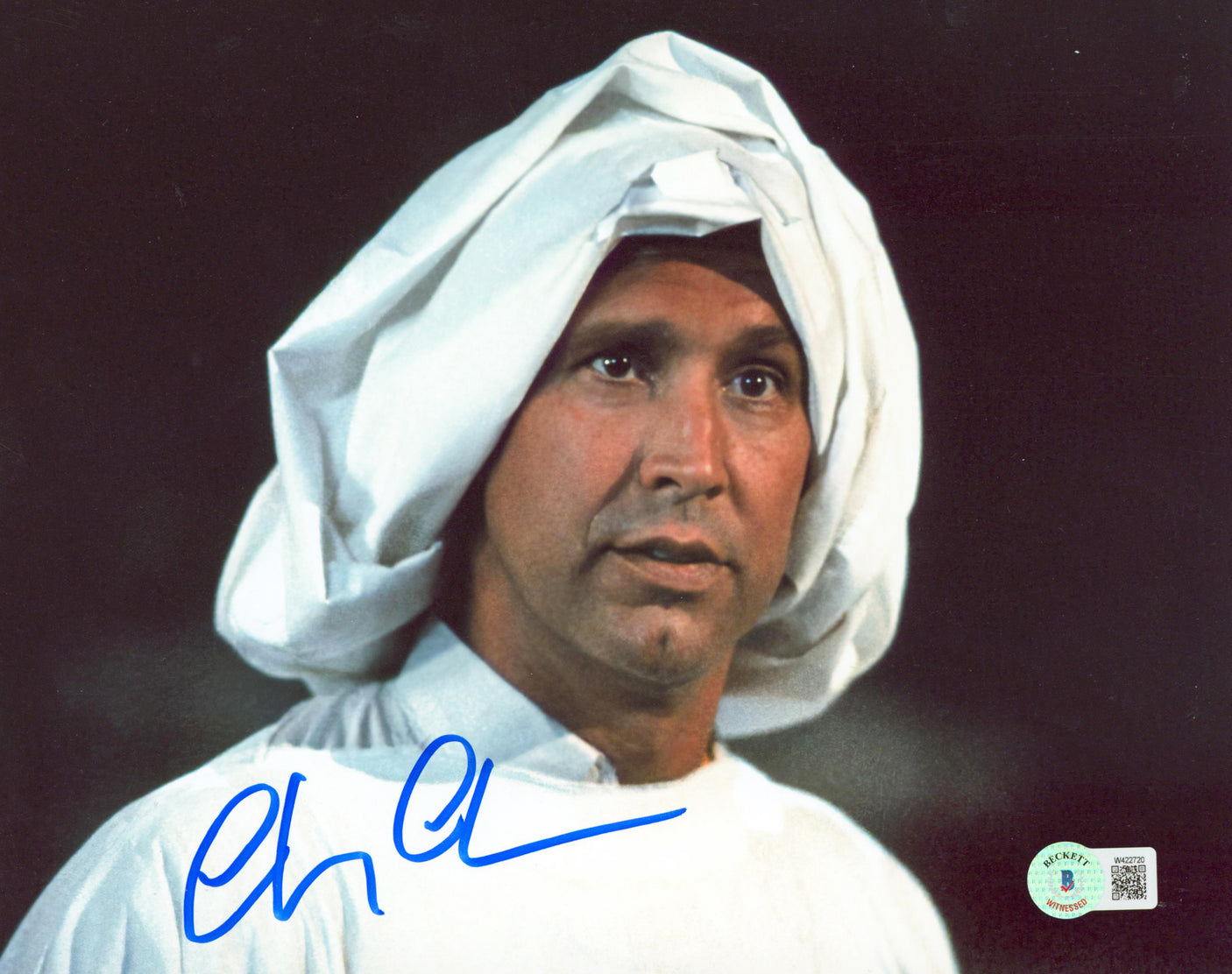 Chevy Chase Fletch Authentic Signed 8x10 Photo BAS Witnessed #W422720