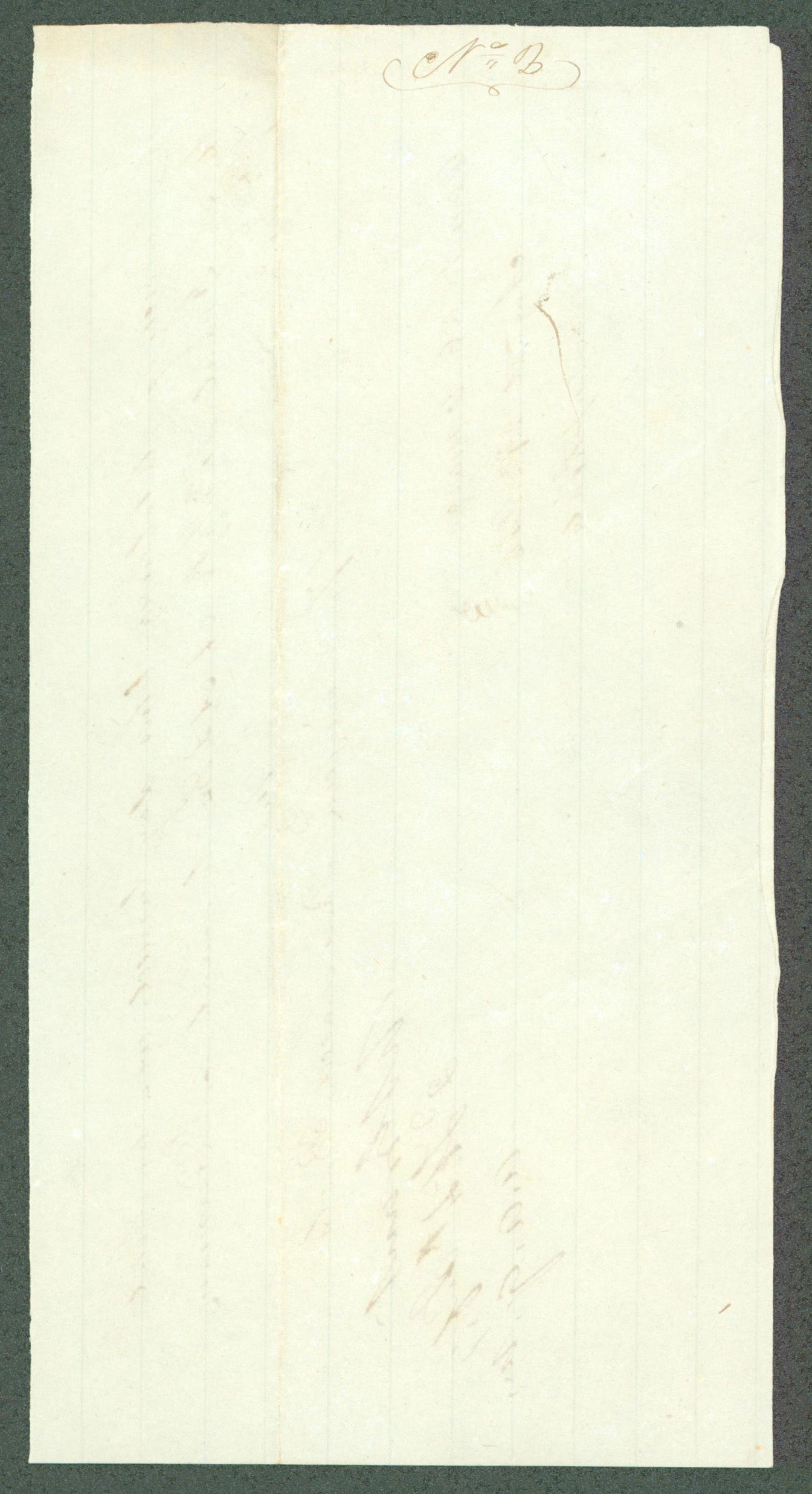 Ulysses S. Grant "4th Infy A.A.G.M." Authentic Signed 4x8 Document BAS #AB77961