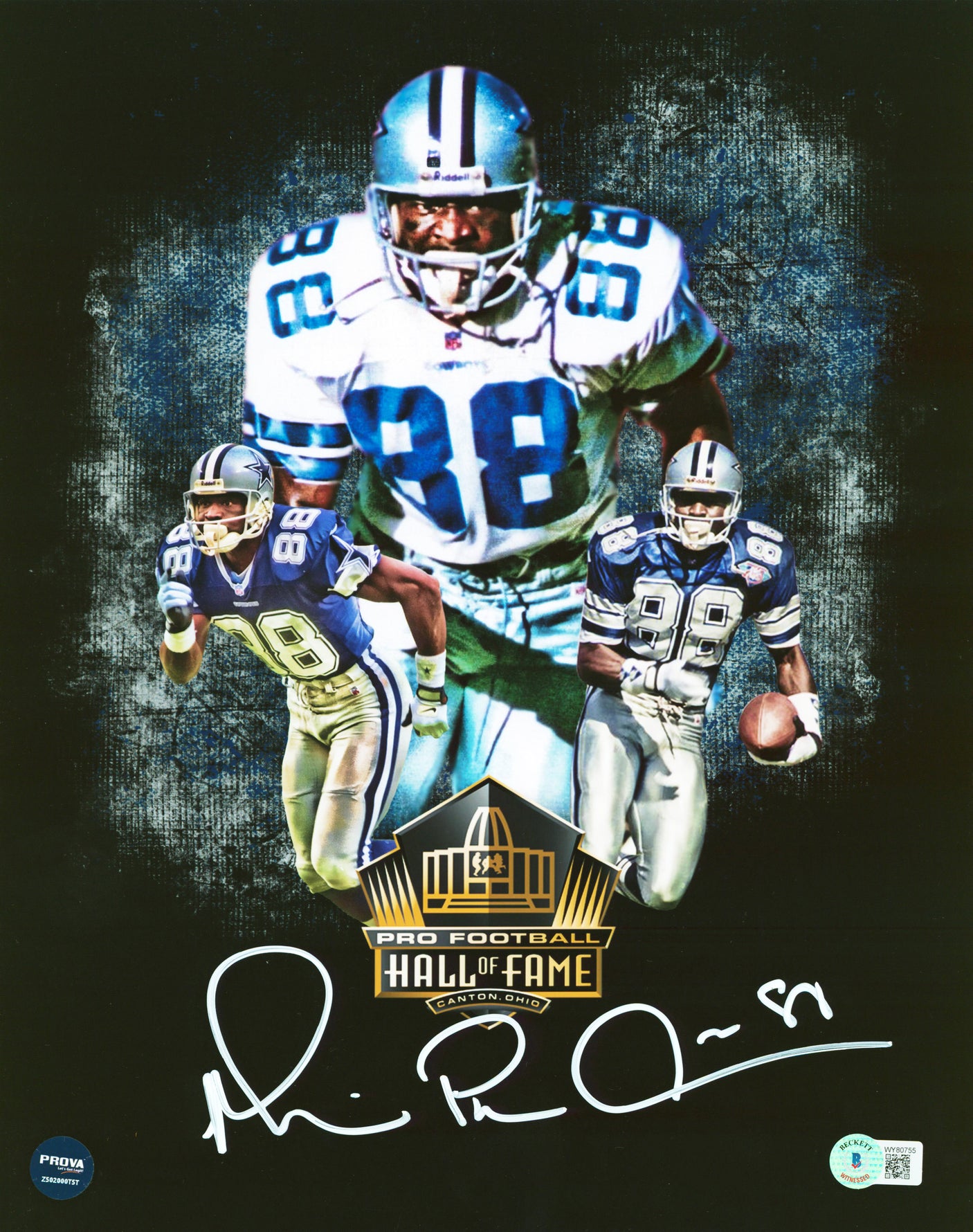 Cowboys Emmitt Smith Authentic Signed 1996 SPX #13 Card Auto 10! BAS Slabbed