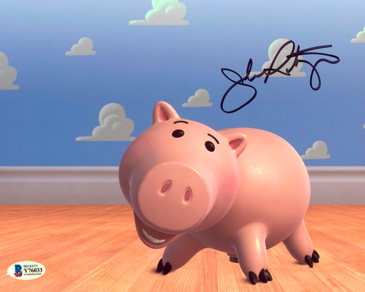 John Ratzenberger Toy Story Authentic Signed 8x10 Photo Autographed BAS #Y76033