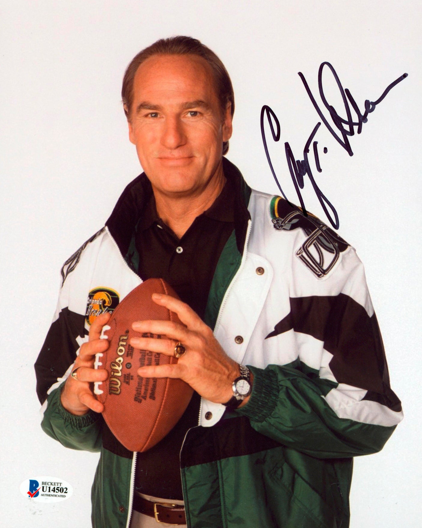 Craig T. Nelson Coach Authentic Signed 8x10 Photo Autographed BAS #U14502