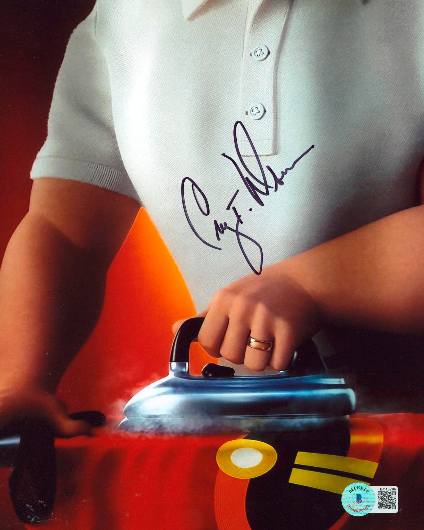 Craig T. Nelson The Incredibles Authentic Signed 8x10 Photo BAS #BC13706