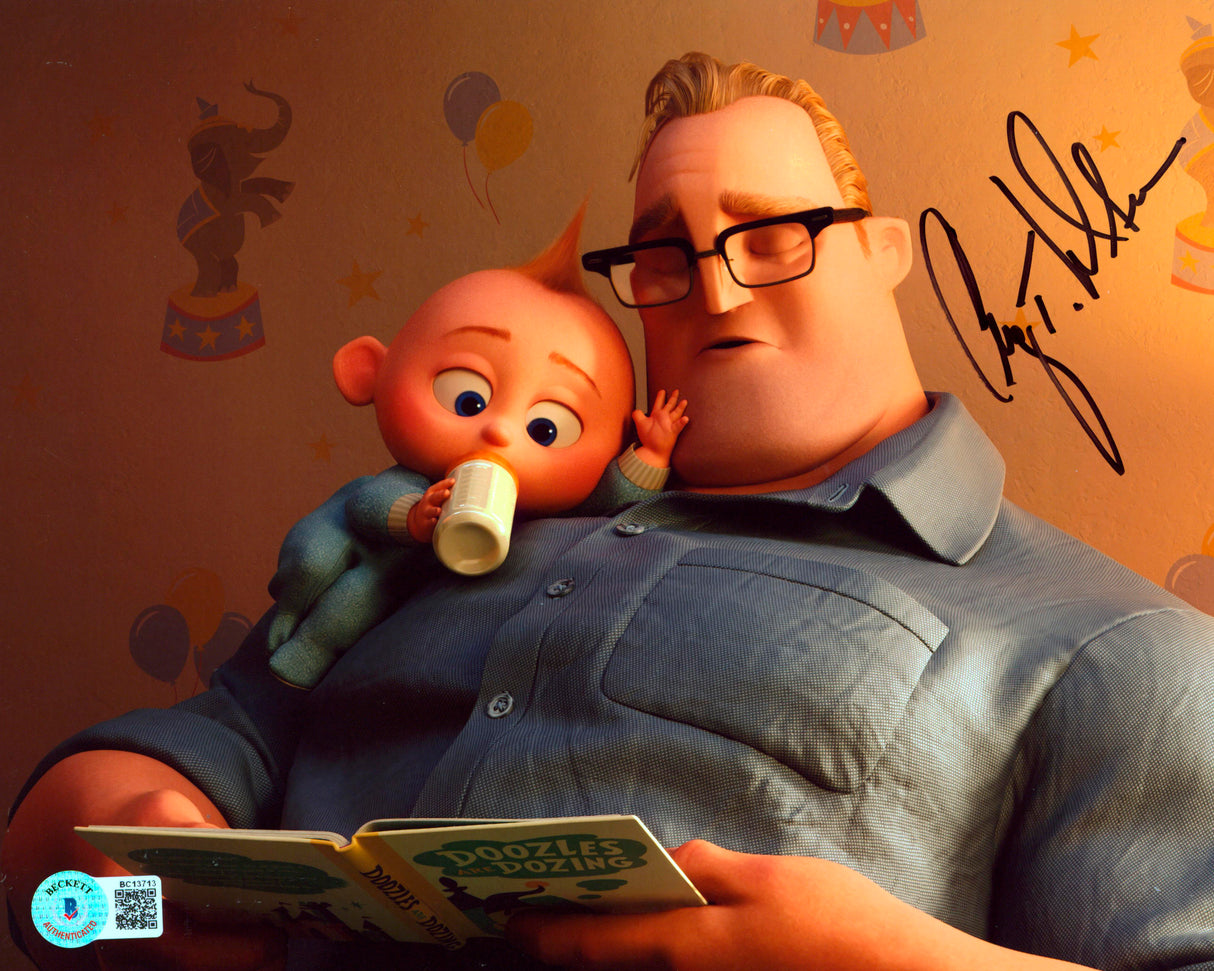 Craig T. Nelson The Incredibles Authentic Signed 8x10 Photo BAS #BC13713