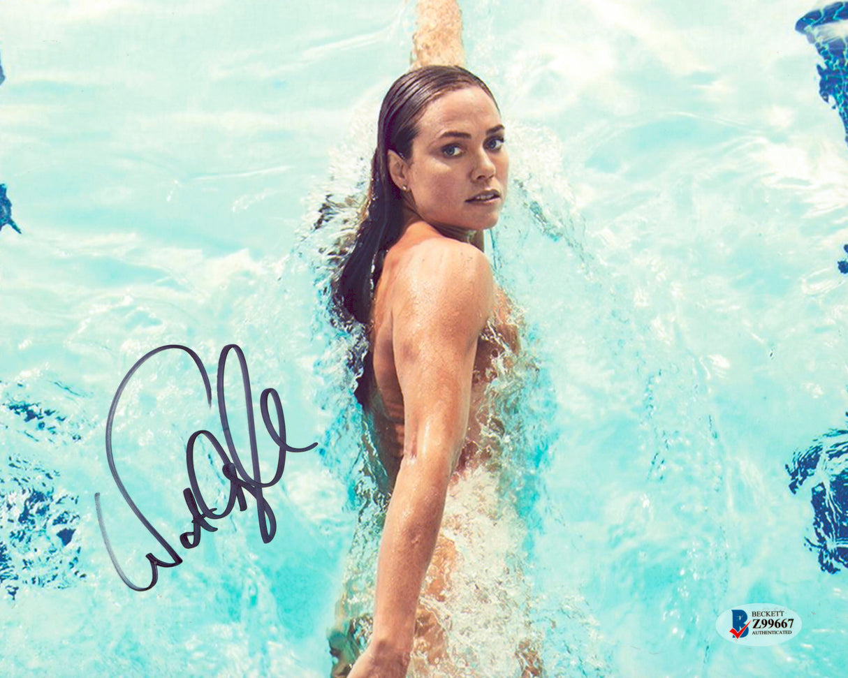 Natalie Coughlin Summer Olympics Authentic Signed 8x10 Photo BAS #Z99667