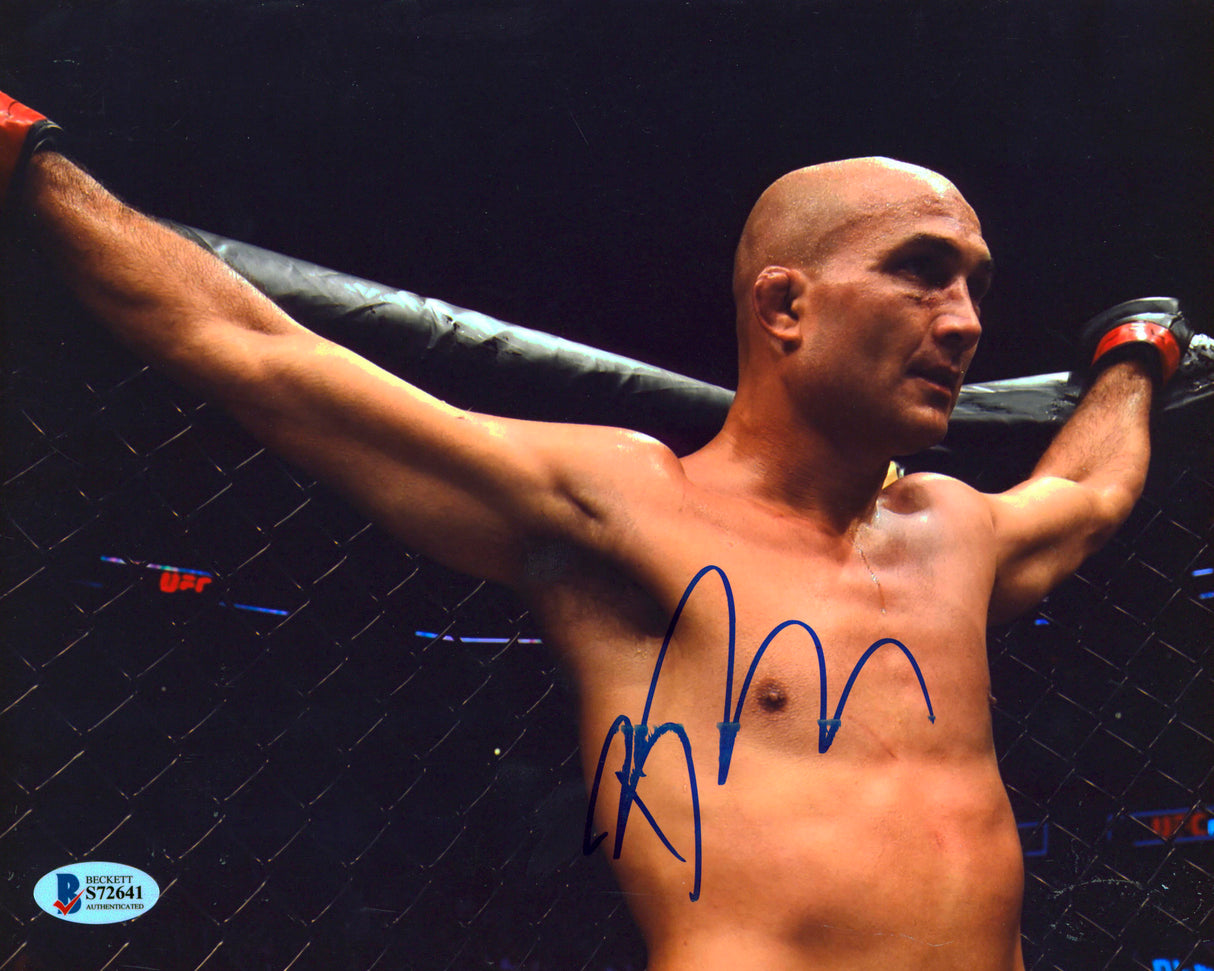 MMA B.J. Penn Authentic Signed 8x10 Photo Autographed BAS #S72641