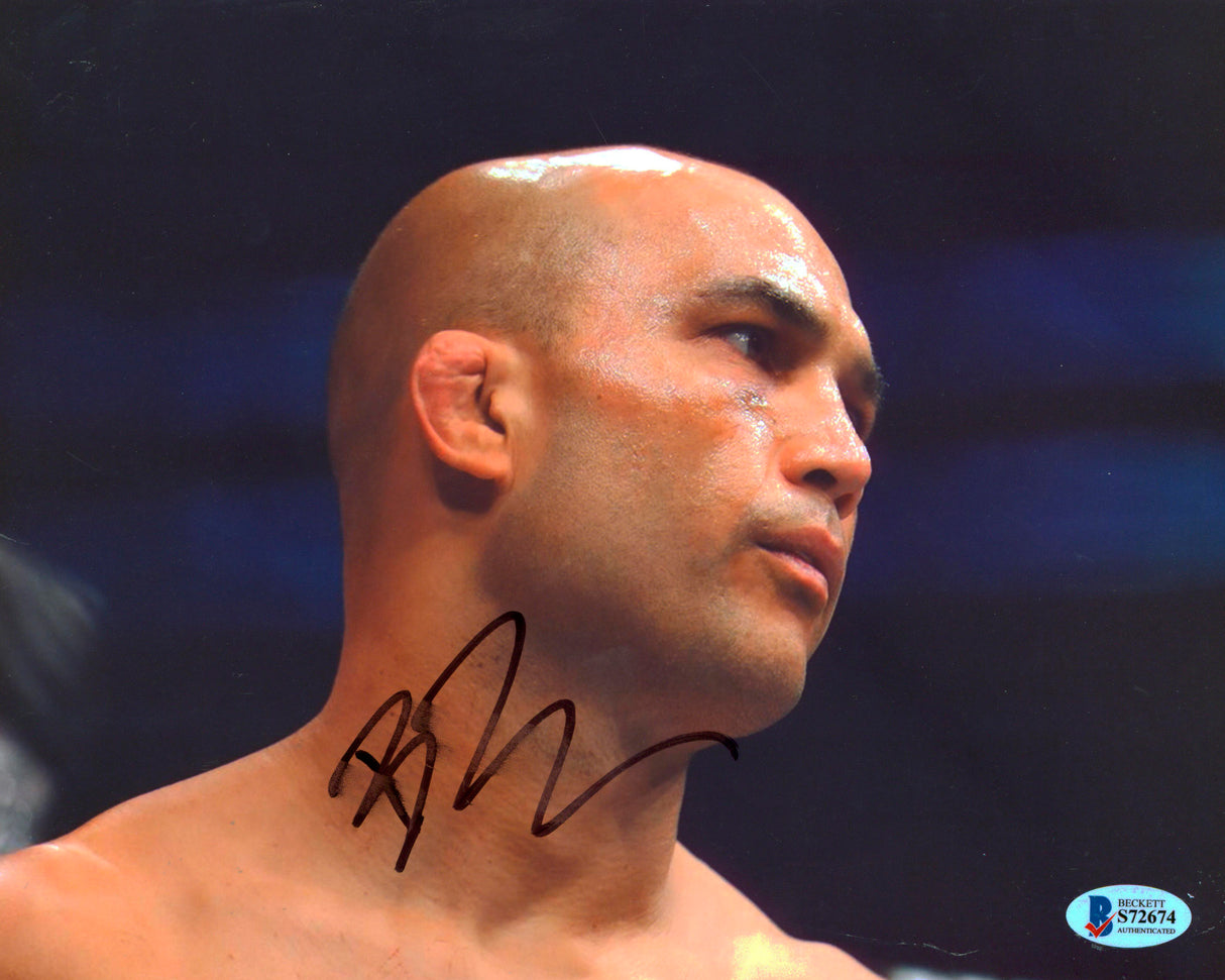 MMA B.J. Penn Authentic Signed 8x10 Photo Autographed BAS #S72674