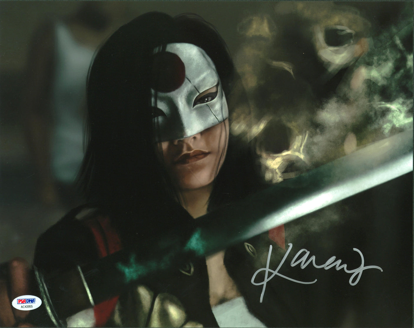 Karen Fukuhara Suicide Squad Authentic Signed 11x14 Photo PSA/DNA #AC43955