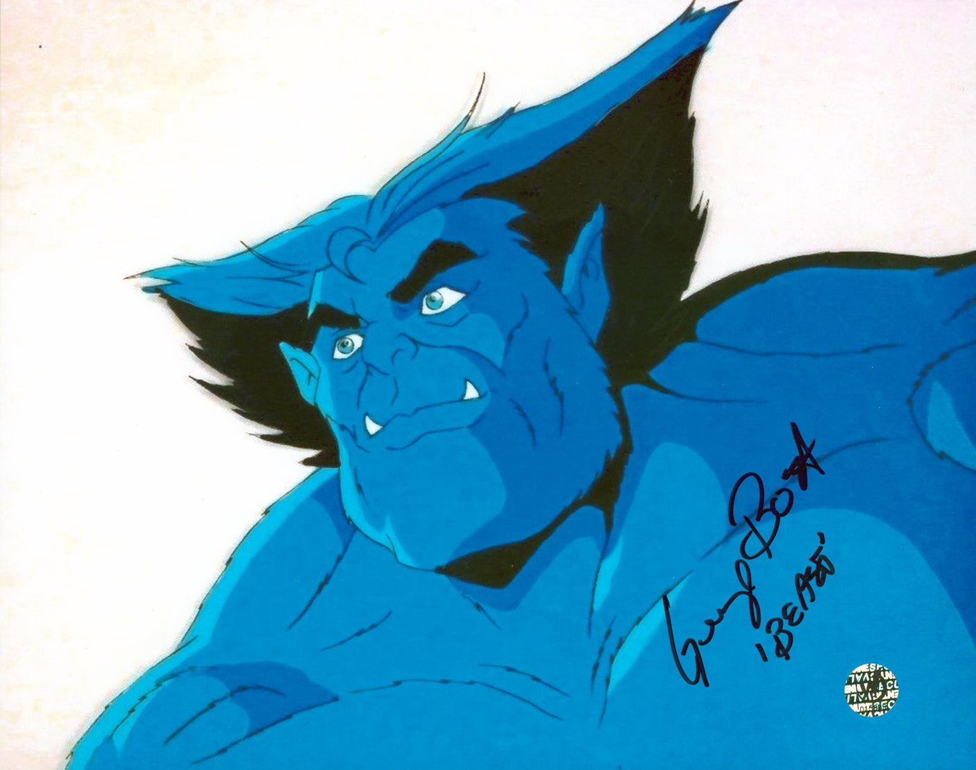 George Buza X-Men The Animated Series "Beast" Signed 8x10 Photo Wizard World