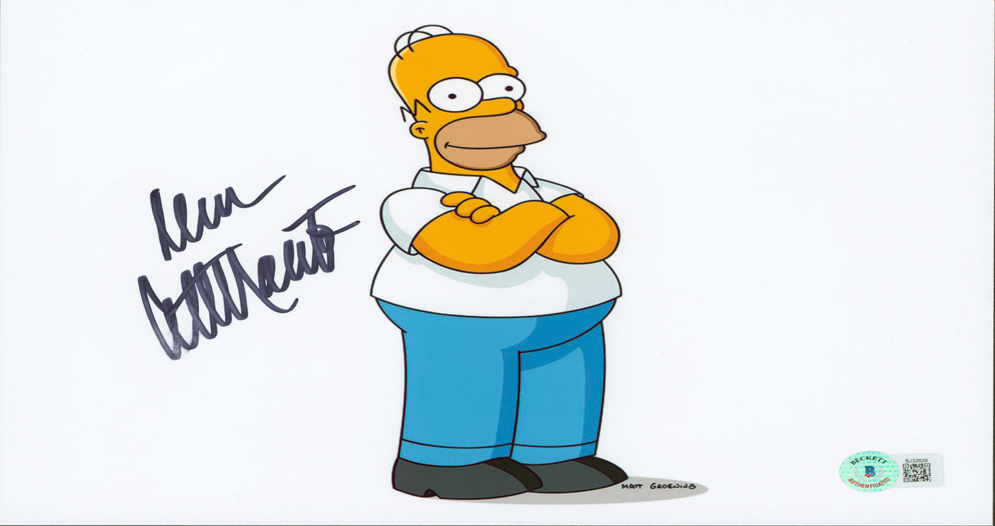 Dan Castellaneta The Simpsons Authentic Signed 8x10 Photo BAS #BJ32629