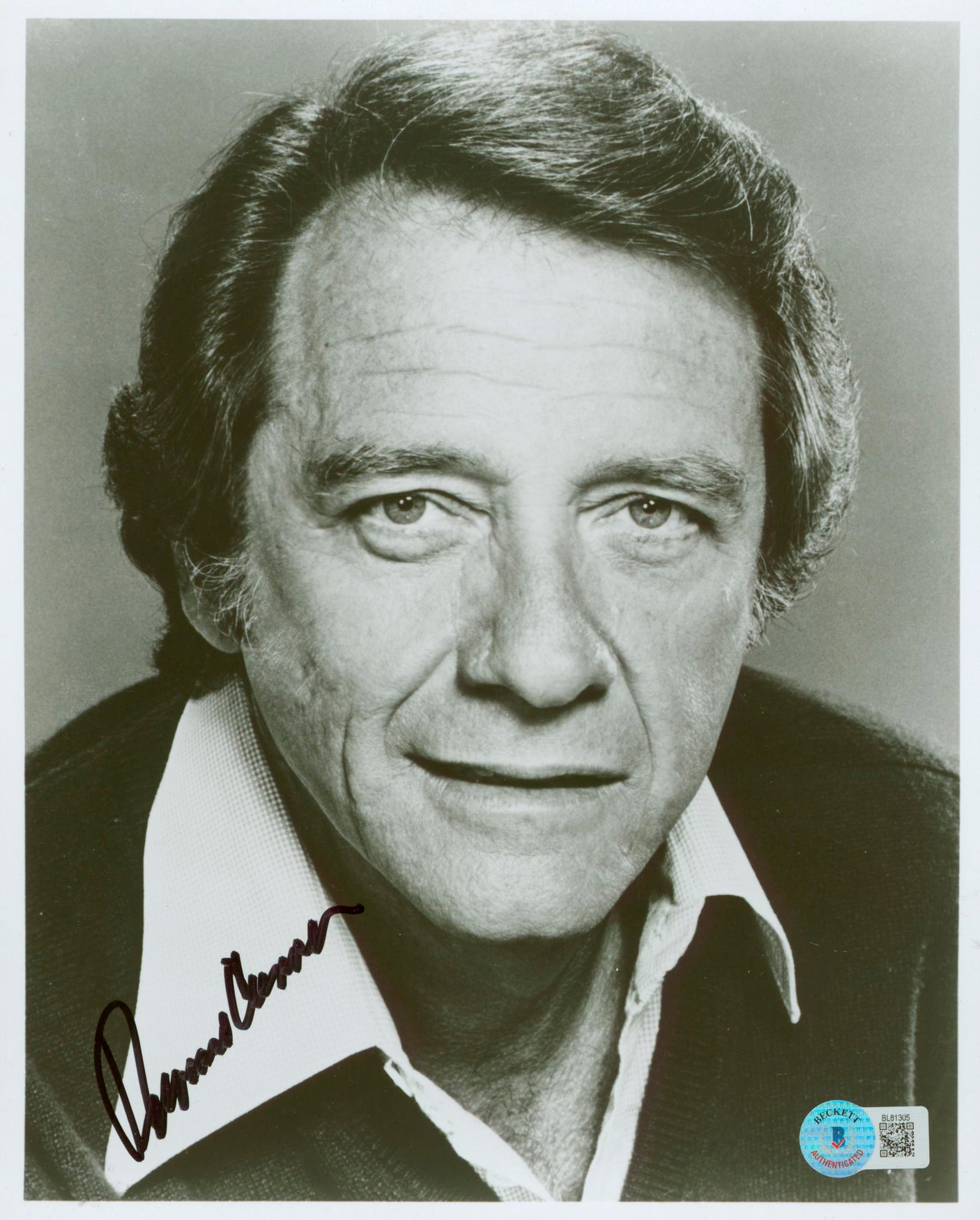 Richard Crenna Rambo Authentic Signed 8x10 Photo Autographed BAS #BL81305