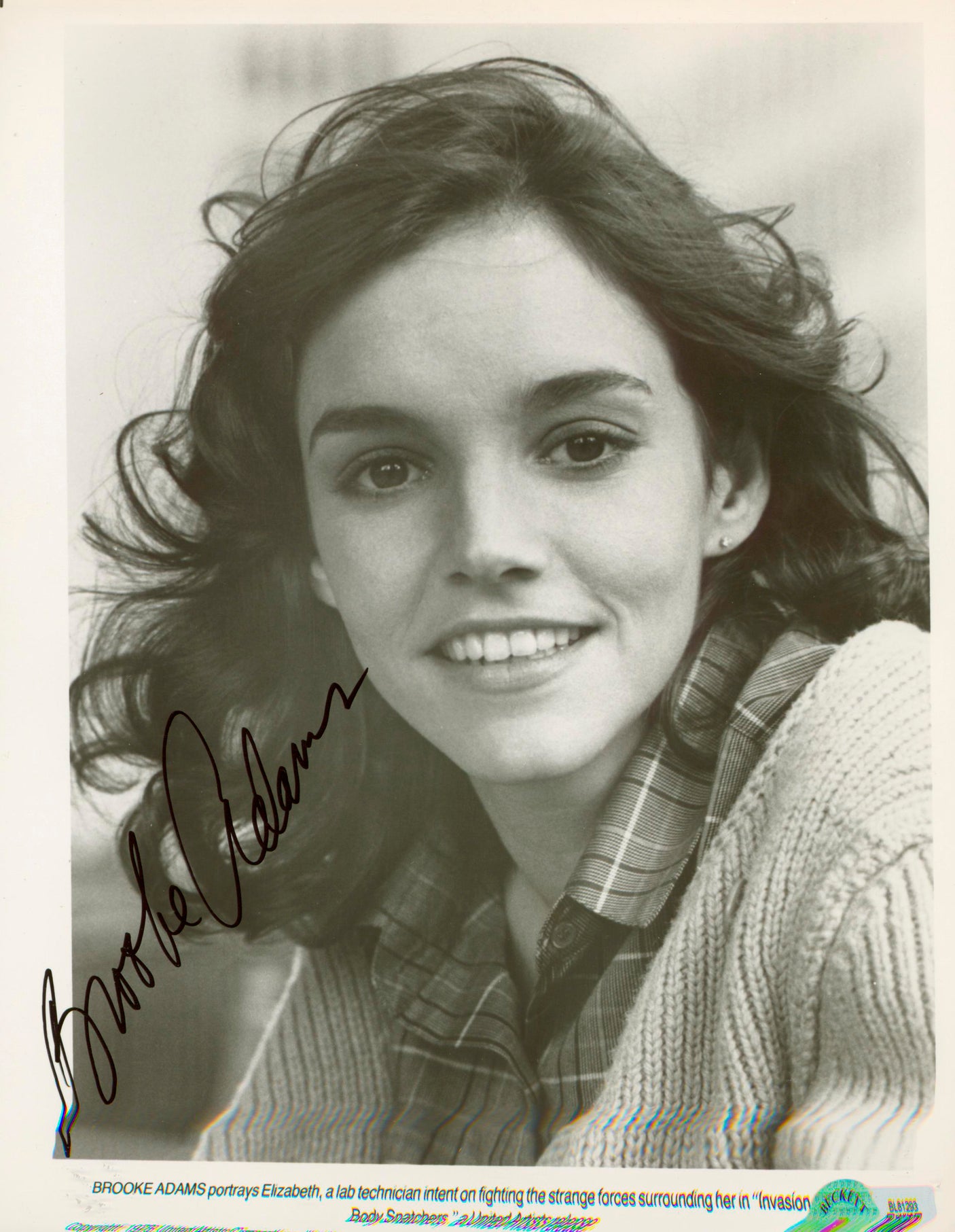 Brooke Adams Invasion of the Body Snatchers Signed 8x10 Photo BAS #BL81293