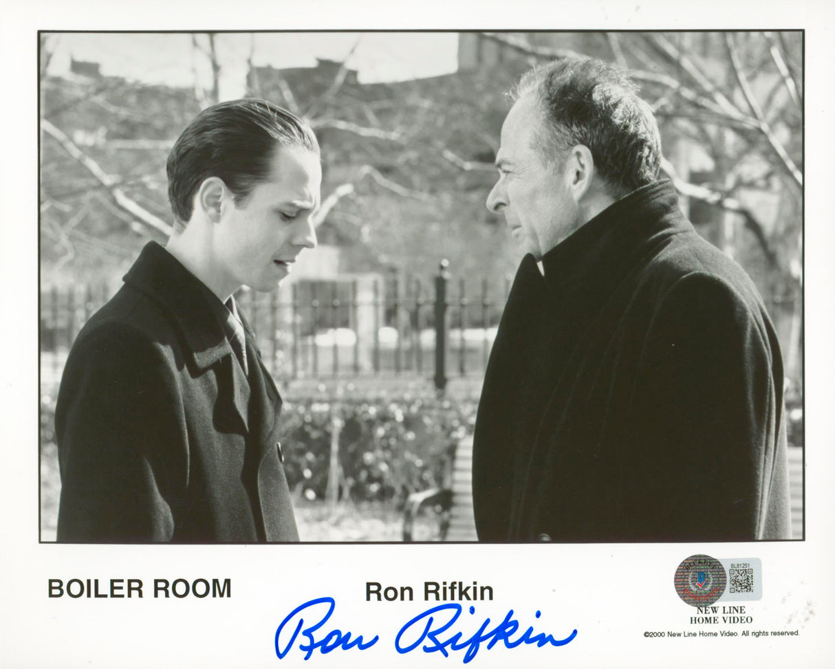 Ron Rifkin Boiler Room Authentic Signed 8x10 Photo Autographed BAS #BL81251