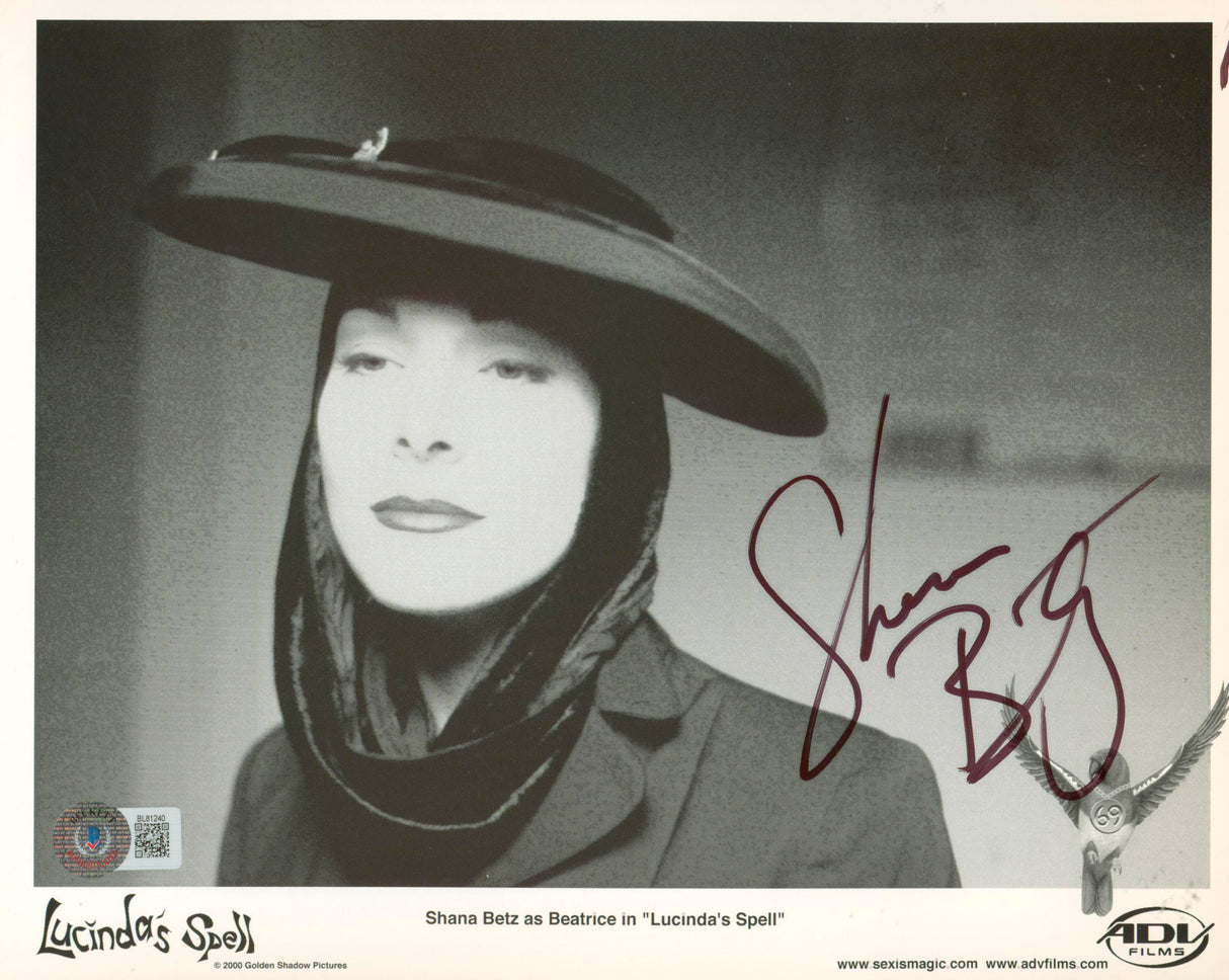 Shana Betz Lucinda's Spell Authentic Signed 8x10 Photo Autographed BAS #BL81240