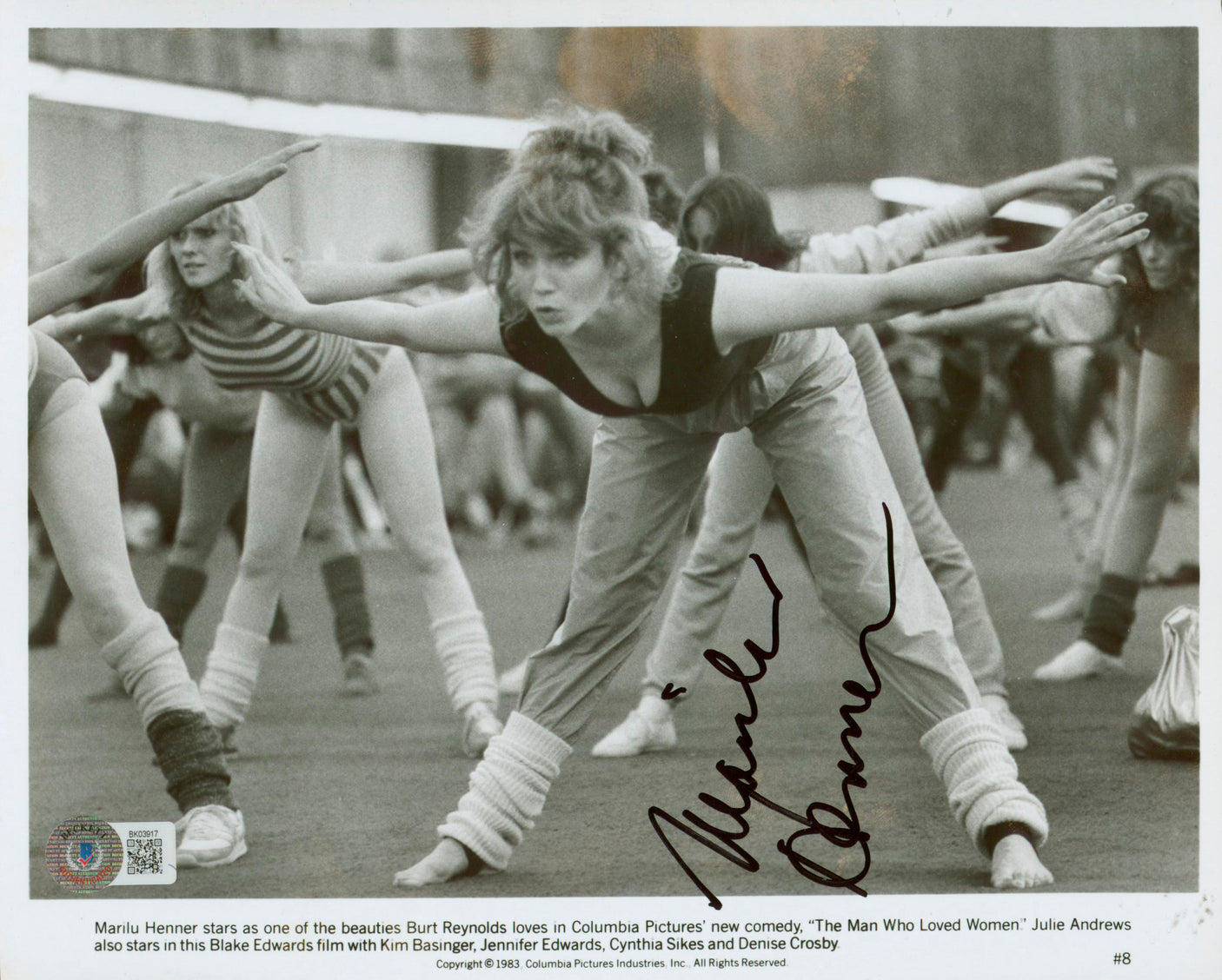 Marilu Henner The Man Who Loved Women Authentic Signed 8x10 Photo BAS #BK03917
