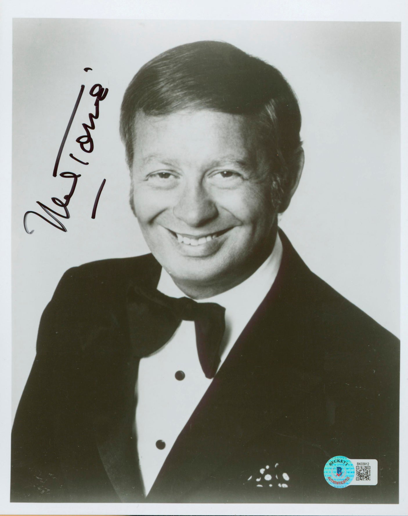 Mel Torme Authentic Signed 8x10 Black & White Photo Autographed BAS #BK03912
