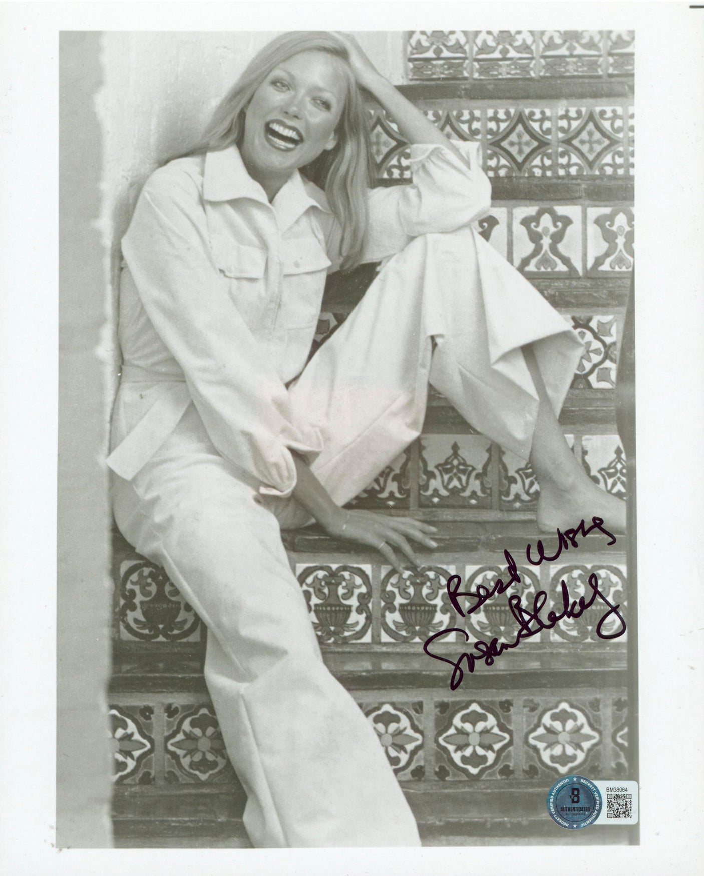 Susan Blakely Rich Man Poor Man "Best Wishes" Signed 8x10 Photo BAS #BM38064