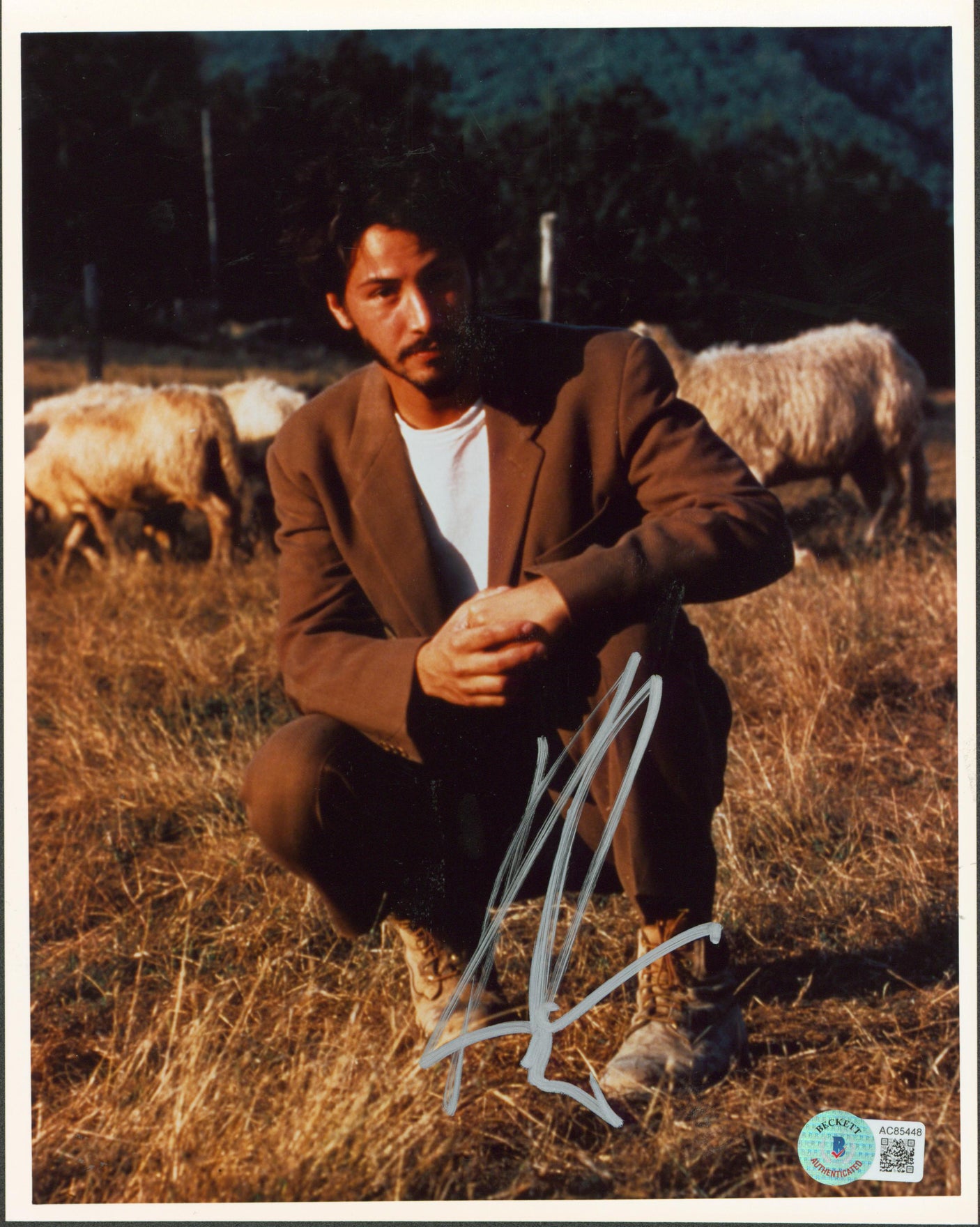 Keanu Reeves John Wick Authentic Signed 8x10 Photo Autographed BAS #AC85448