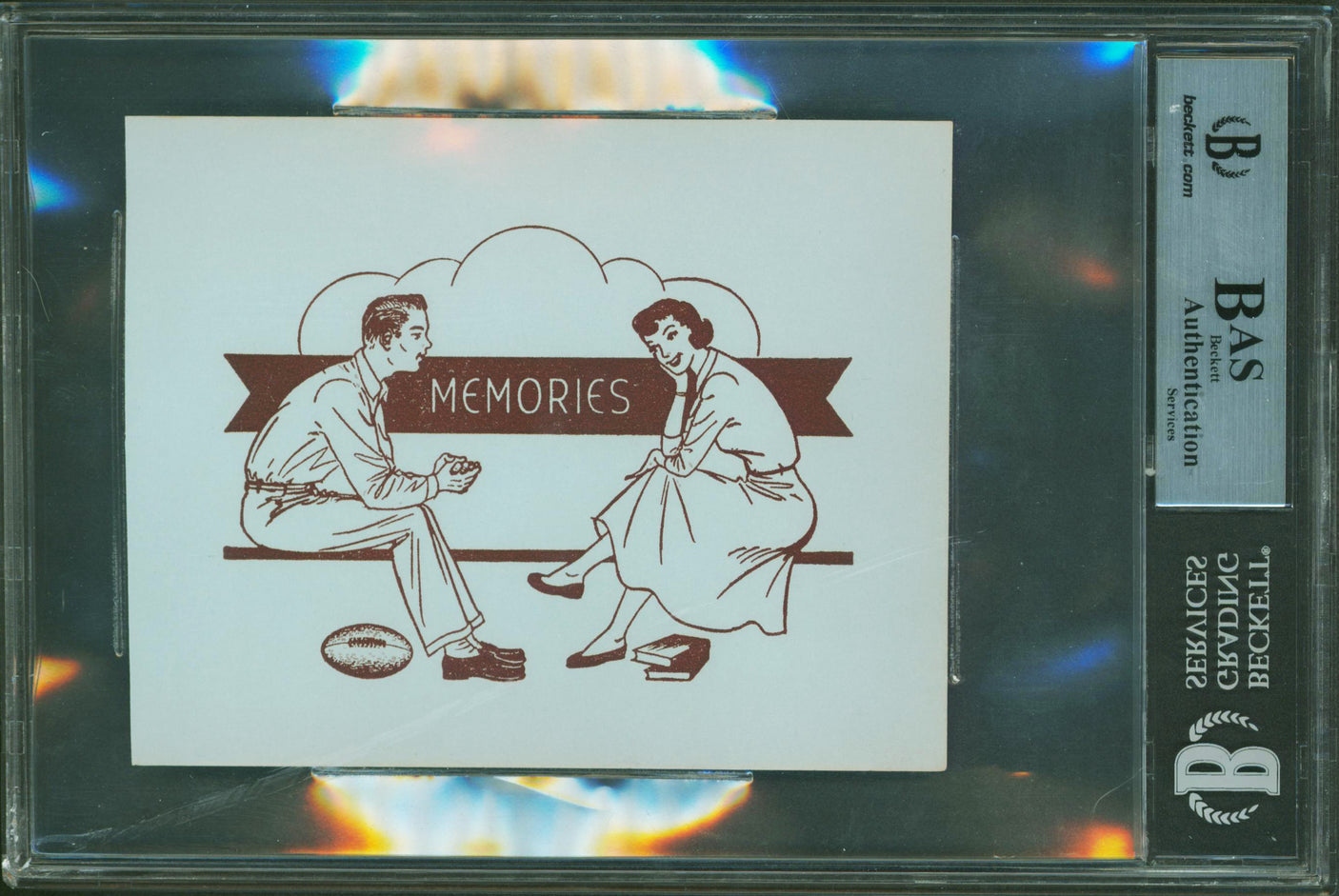 Connie Stevens Hawaiian Eye Authentic Signed 4.5 x 5.5 Cut Signature BAS Slabbed