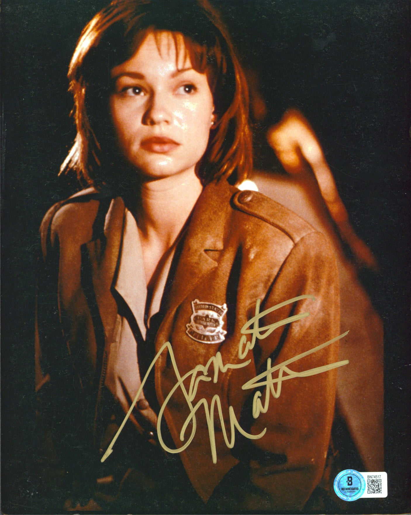 Samantha Mathis Broken Arrow Authentic Signed 8x10 Photo BAS #BN74517