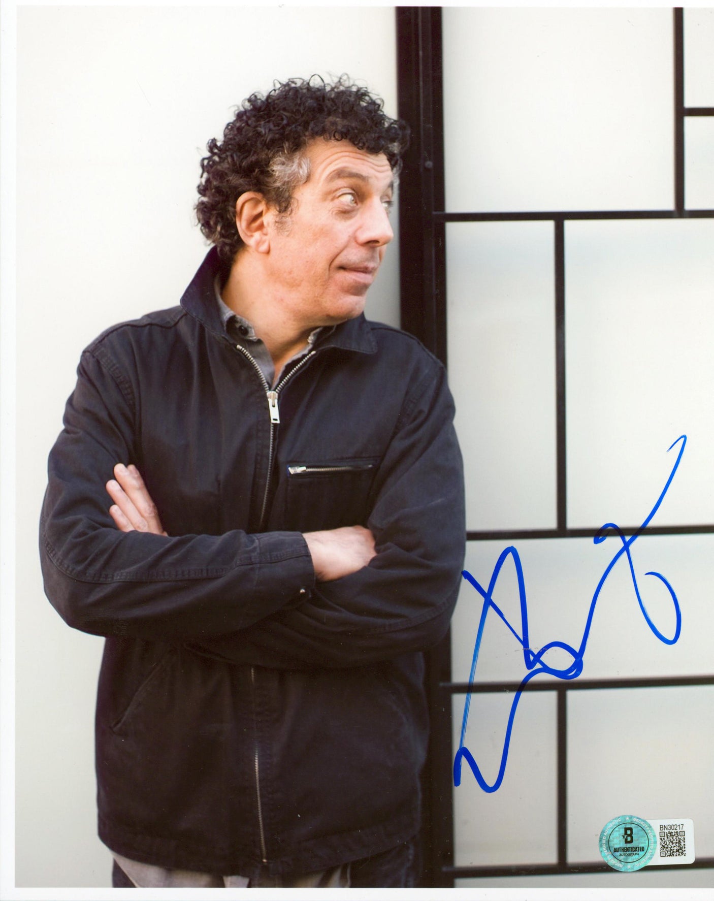 Eric Bogosian Talk Radio Authentic Signed 8x10 Photo Autographed BAS #BN30217