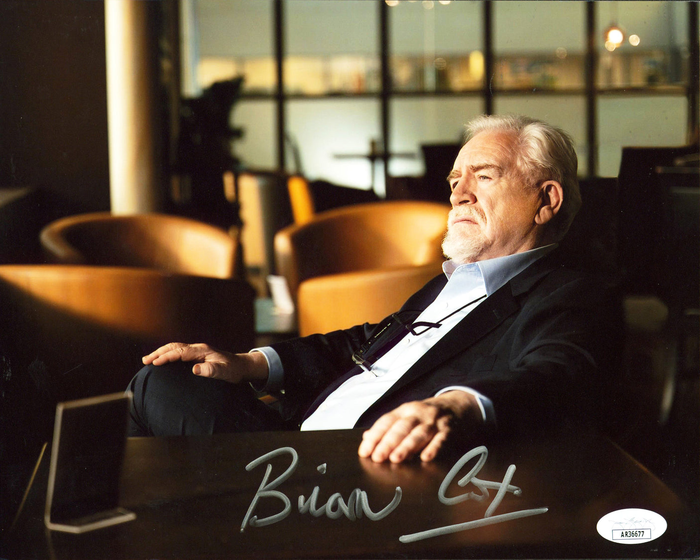 Brian Cox Succession Authentic Signed 8x10 Photo Autographed JSA #AR36677