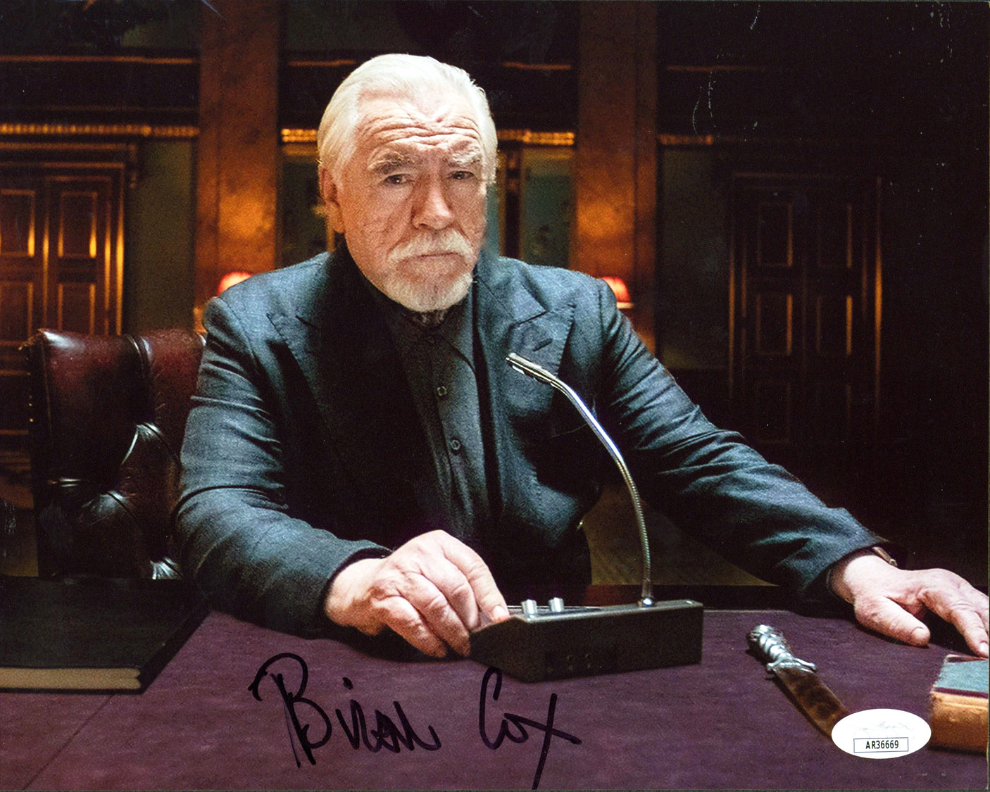 Brian Cox Succession Authentic Signed 8x10 Photo Autographed JSA #AR36669