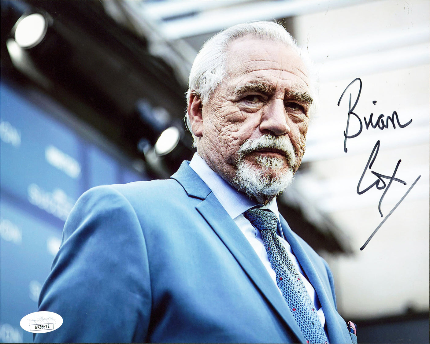 Brian Cox Succession Authentic Signed 8x10 Photo Autographed JSA #AR36672