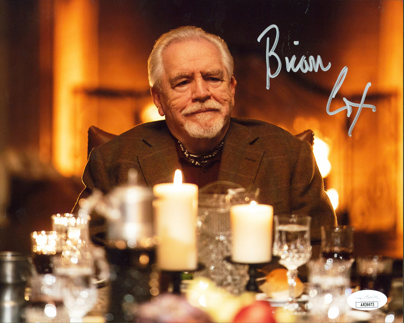 Brian Cox Succession Authentic Signed 8x10 Photo Autographed JSA #AR36673