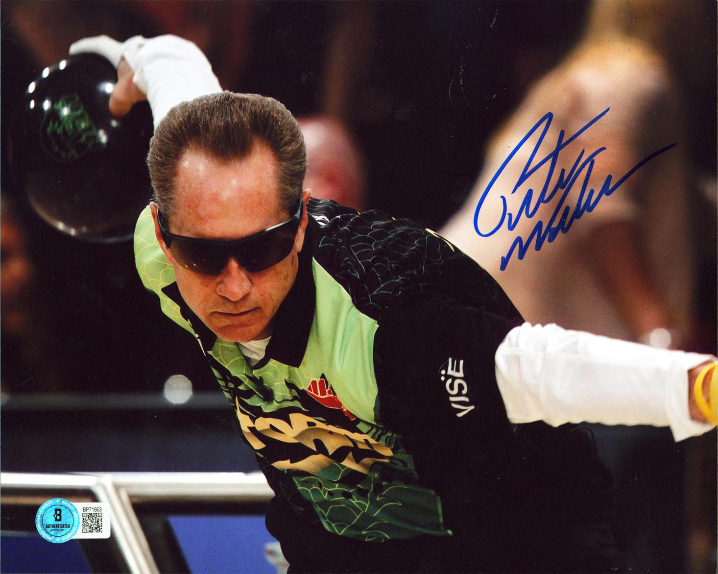 Pete Weber Authentic Signed 8x10 Horizontal Photo Autographed BAS 1
