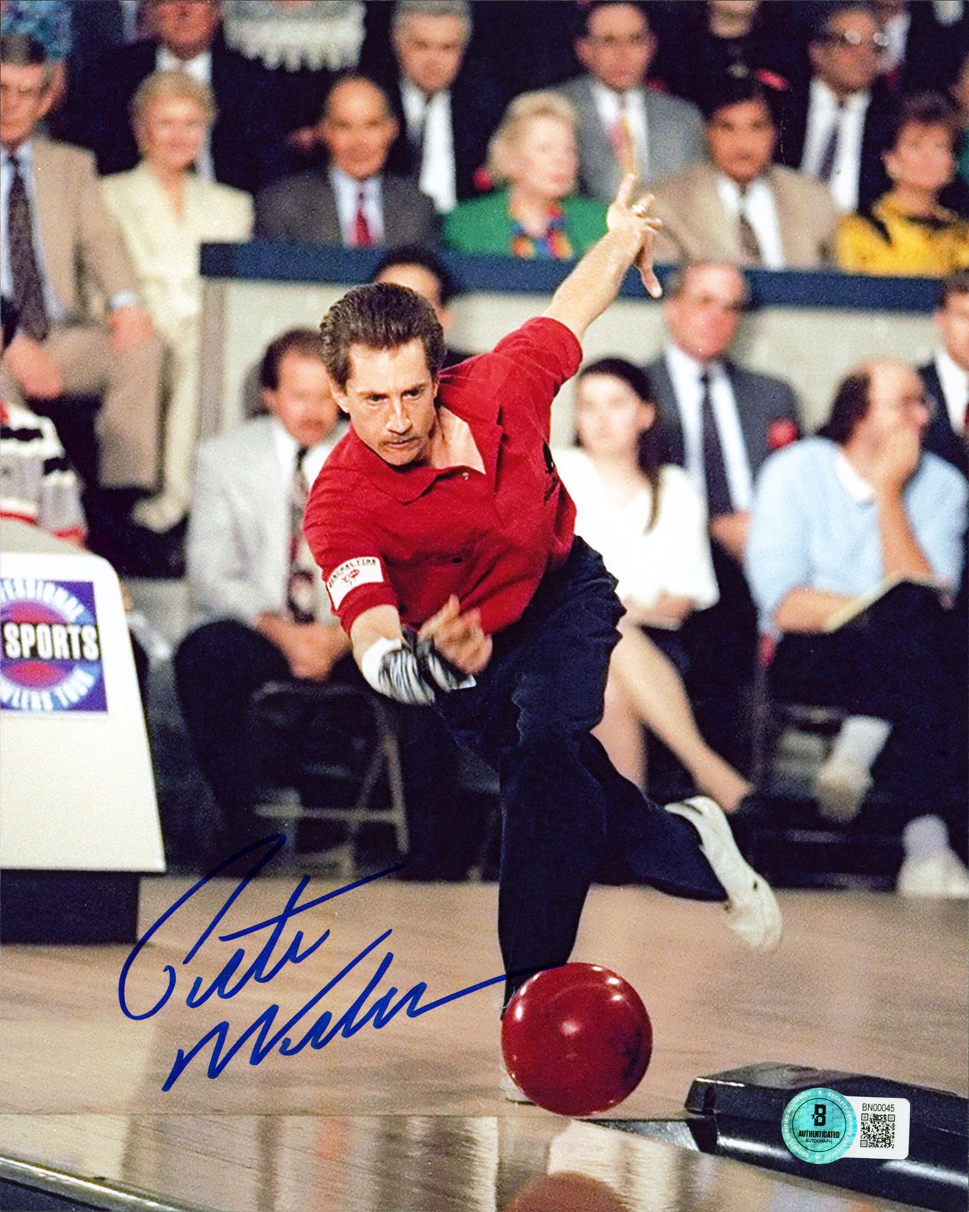 Pete Weber Authentic Signed 8x10 Vertical Photo Autographed BAS 4