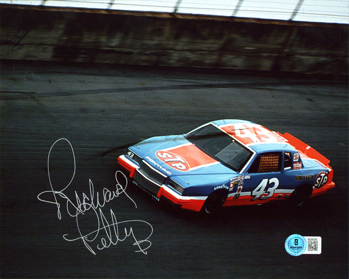 NASCAR Richard Petty Authentic Signed 8x10 Horizontal Photo BAS #BQ96395
