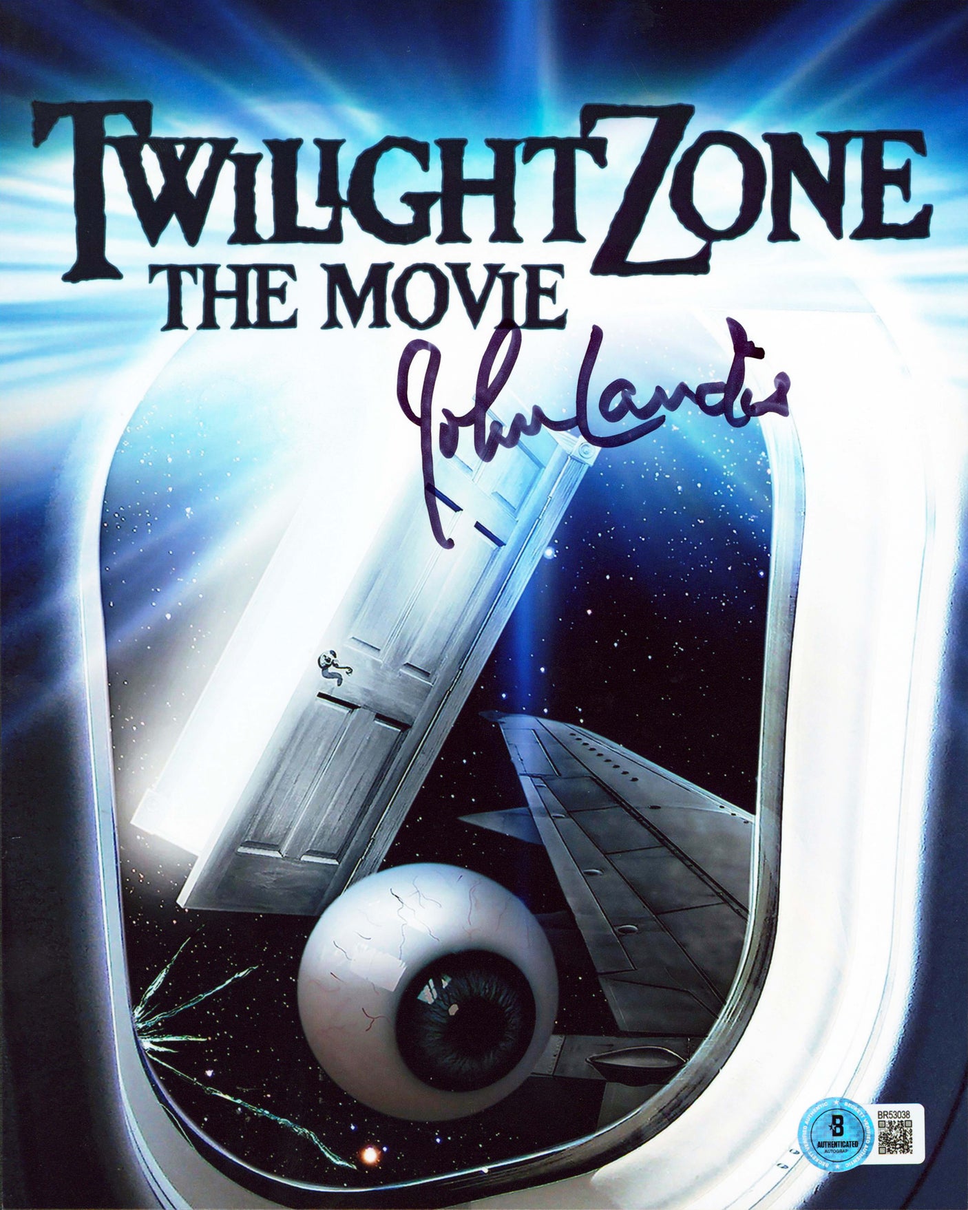 John Landis The Twilight Zone Authentic Signed 8x10 Vertical Photo BAS #BR53038