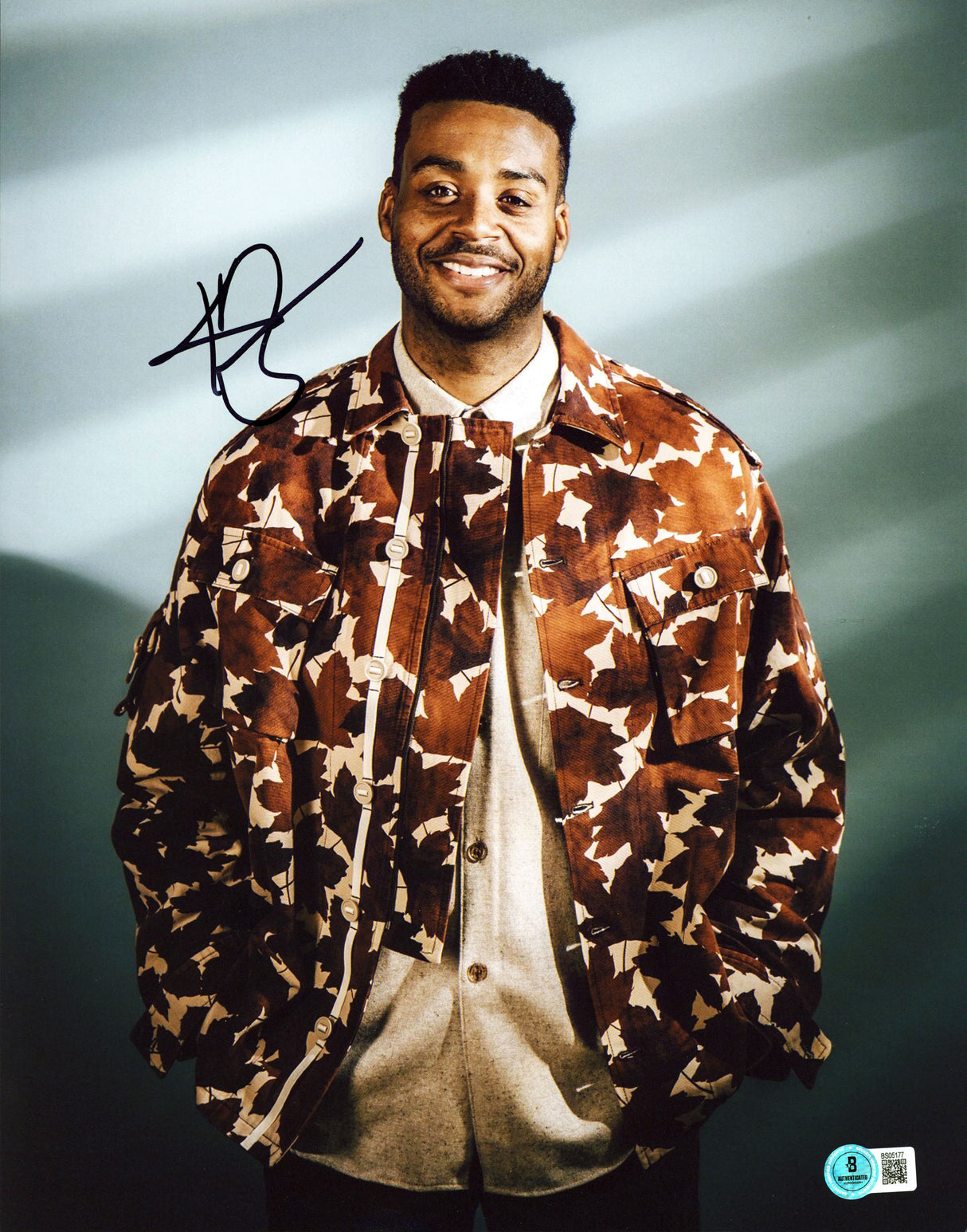 Kris Bowers Authentic Signed 11x14 Vertical Photo Composer BAS #BS05177
