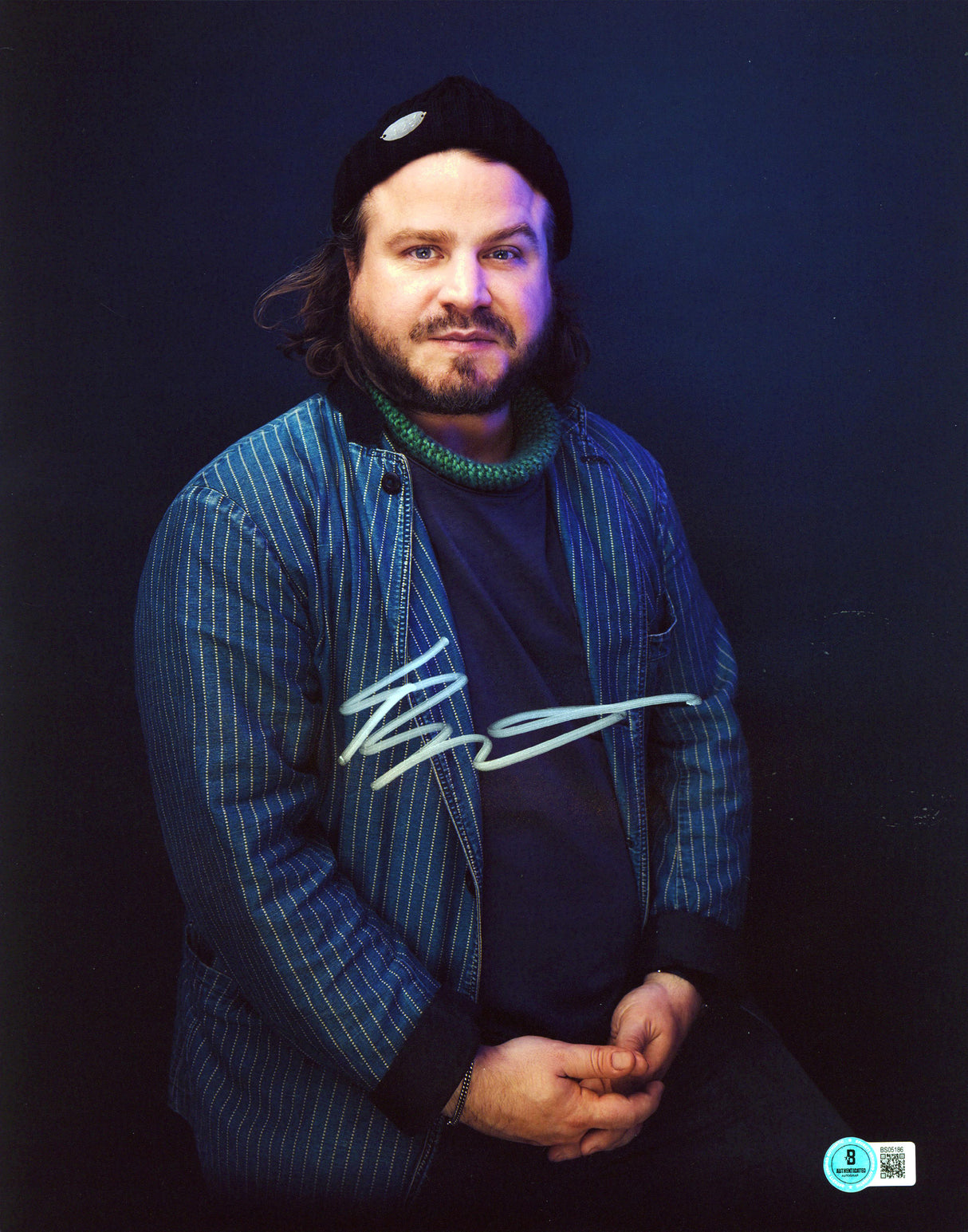 Corbet Brady The Brutalist Authentic Signed 11x14 Vertical Photo BAS #BS05186