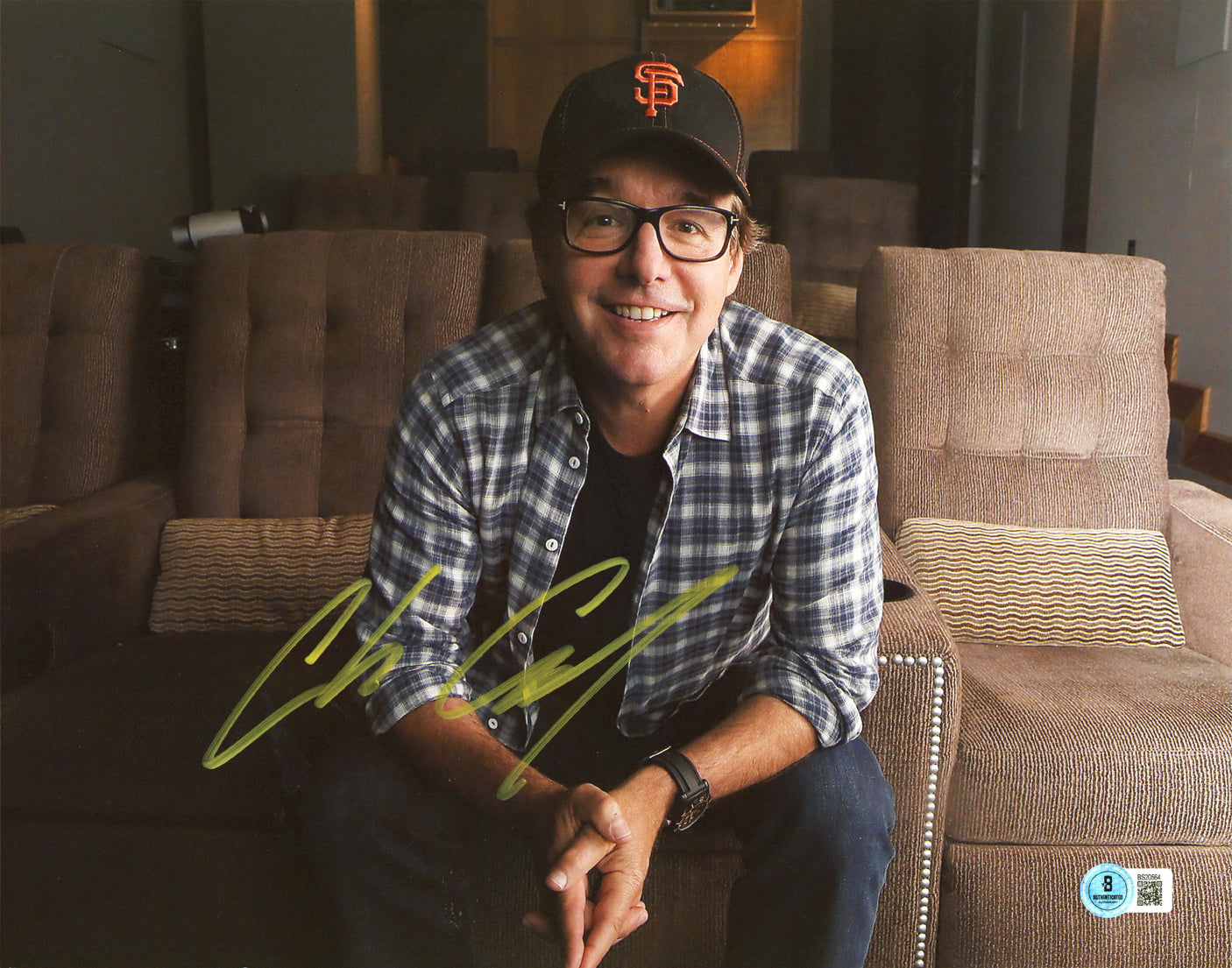 Chris Columbus Home Alone Authentic Signed 11x14 Horizontal Photo BAS #BS20564