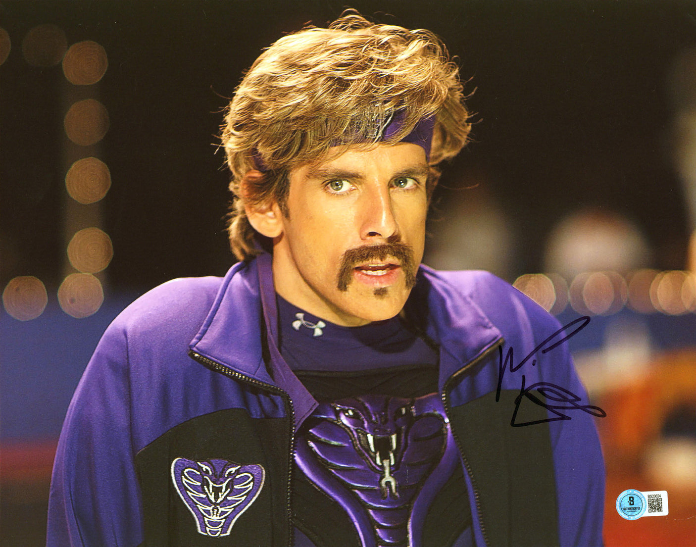 Ben Stiller Dodgeball Authentic Signed 11x14 Horizontal Photo BAS #BS20624