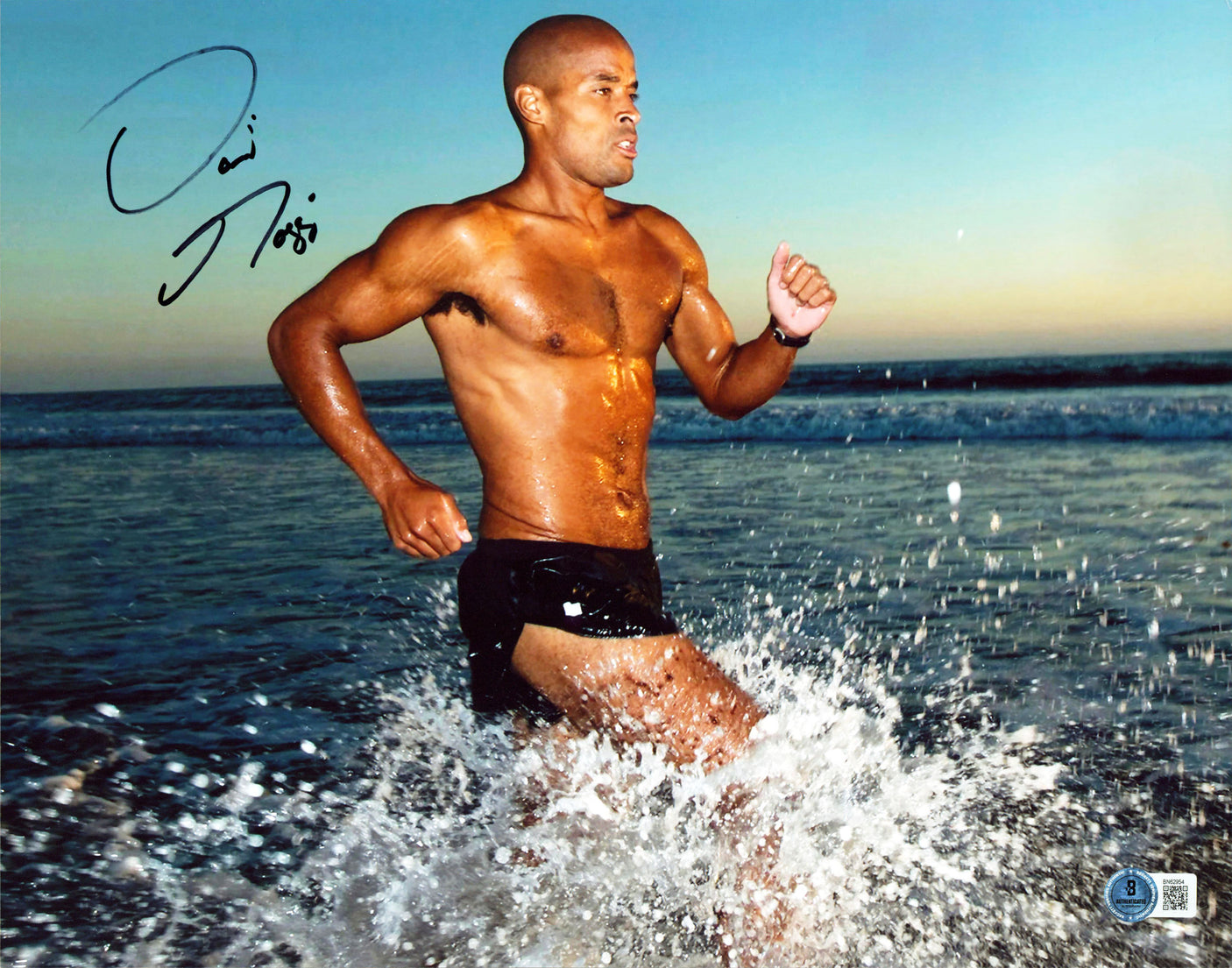 David Goggins Cant Hurt Me Authentic Signed 11x14 Vertical Photo BAS #BN62954