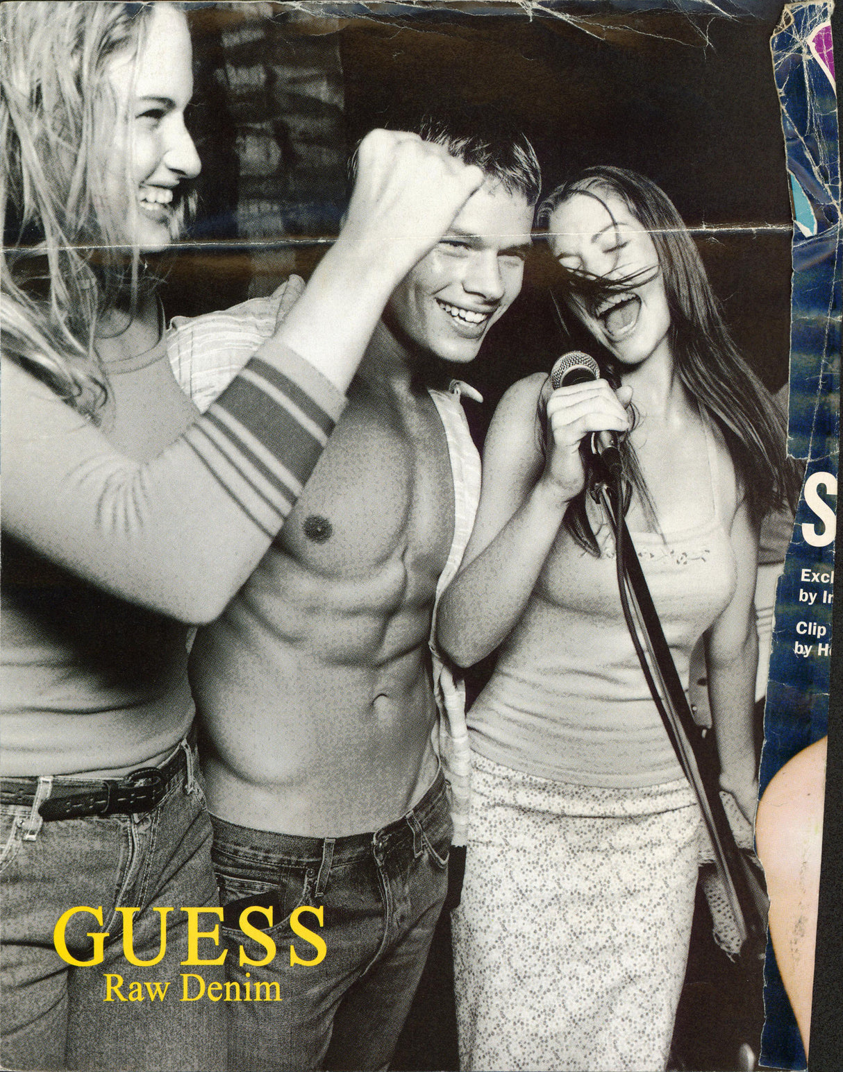 Hilary Swank "..Peace.." Signed Interview Magazine Cover April 2000 BAS #BS20974