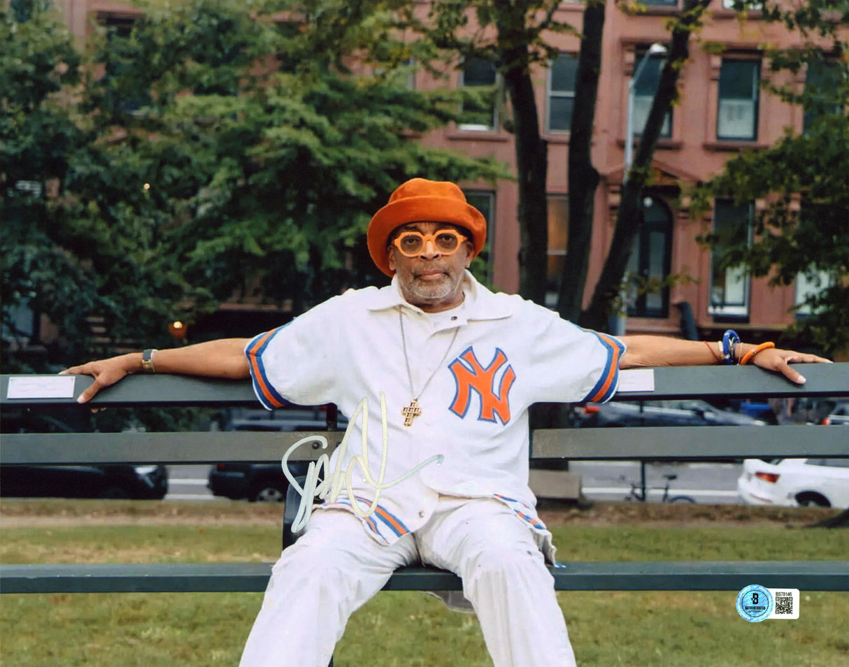 Spike Lee Do the Right Thing Authentic Signed 11x14 Horizontal Photo BAS BS78146