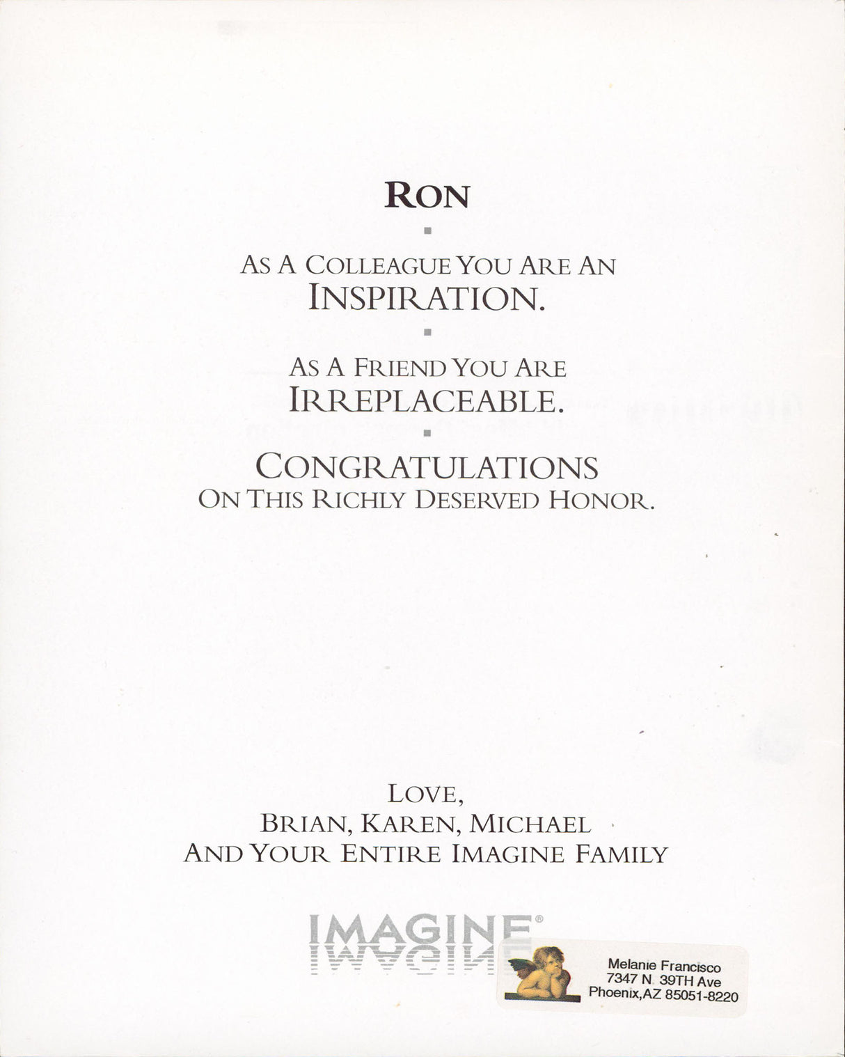 Ron Howard Signed The Hollywood Reporter Magazine Cover March 2004 BAS #BT01194