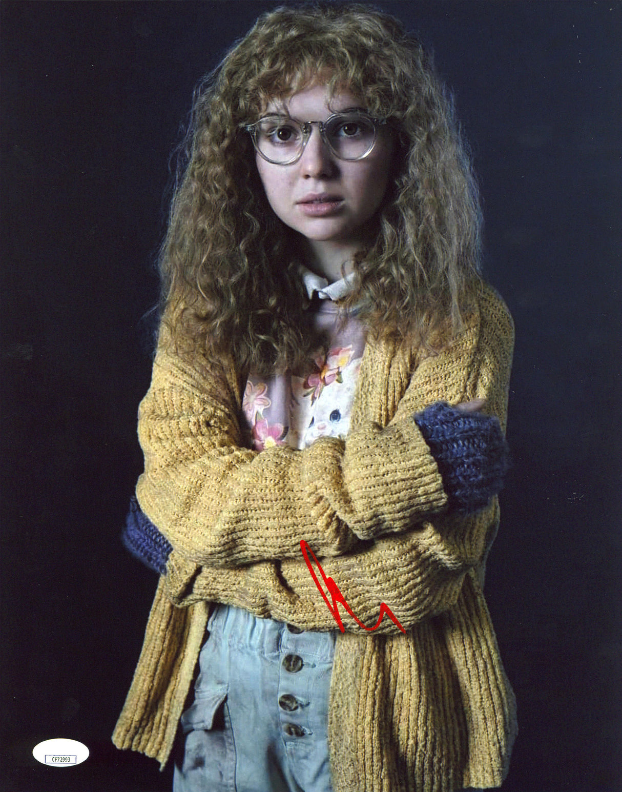 Samantha Hanratty Yellowjackets Authentic Signed 11x14 Photo JSA #CF72993