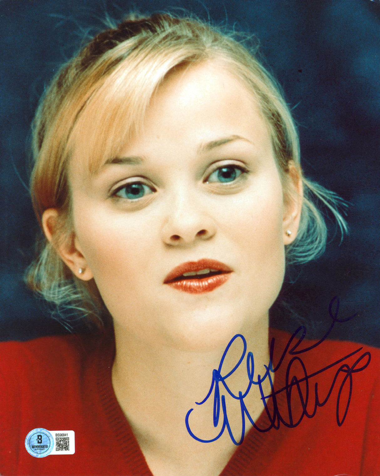 Reese Witherspoon Legally Blonde Authentic Signed 8x10 Photo BAS #BS96841