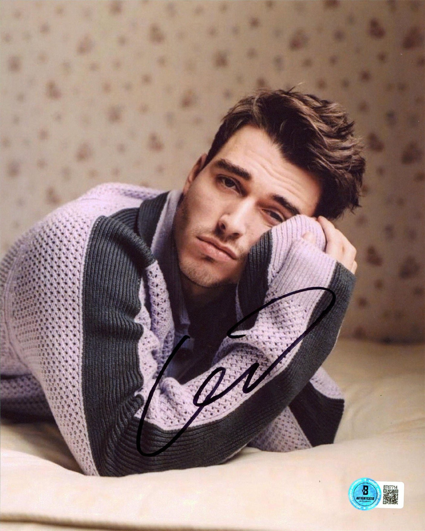 Corey Mylchreest Queen Charlotte: A Bridgerton Signed 8x10 Photo BAS #BT67714