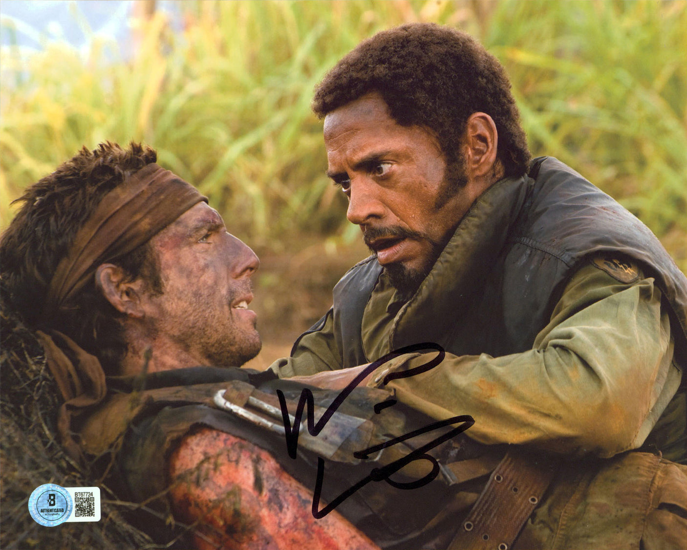 Ben Stiller Tropic Thunder Authentic Signed 8x10 Horizontal Photo BAS #BT67724