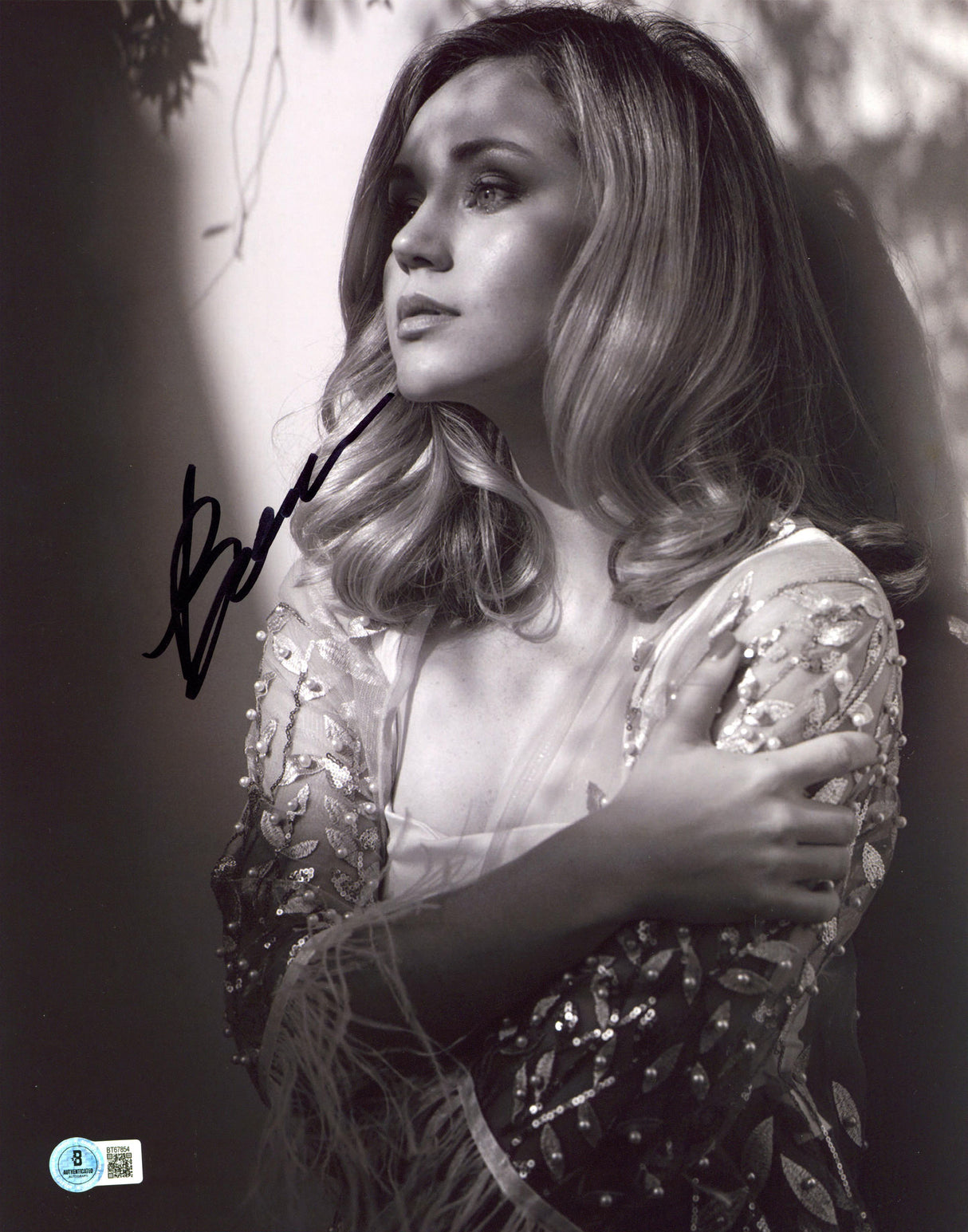 Brec Bassinger DC's Stargirl Authentic Signed 11x14 Vertical Photo BAS #BT67854
