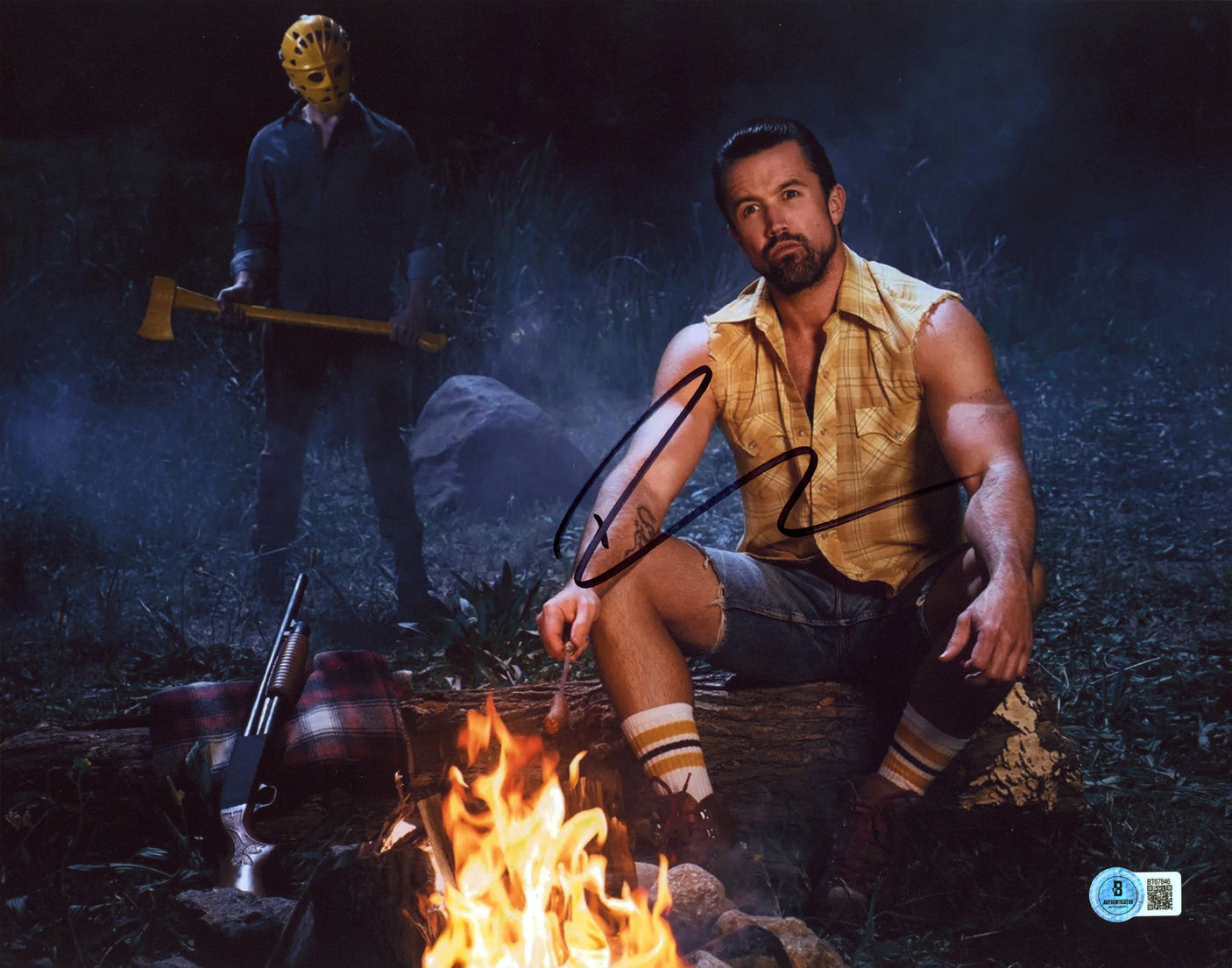 Rob McElhenney It's Always Sunny in Philadelphia Signed 11x14 Photo BAS #BT67846