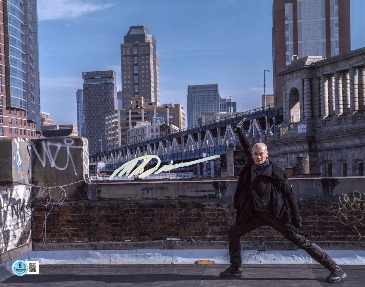 Mark Dacascos John Wick Chapter 3 Authentic Signed 11x14 Photo BAS #BT67814