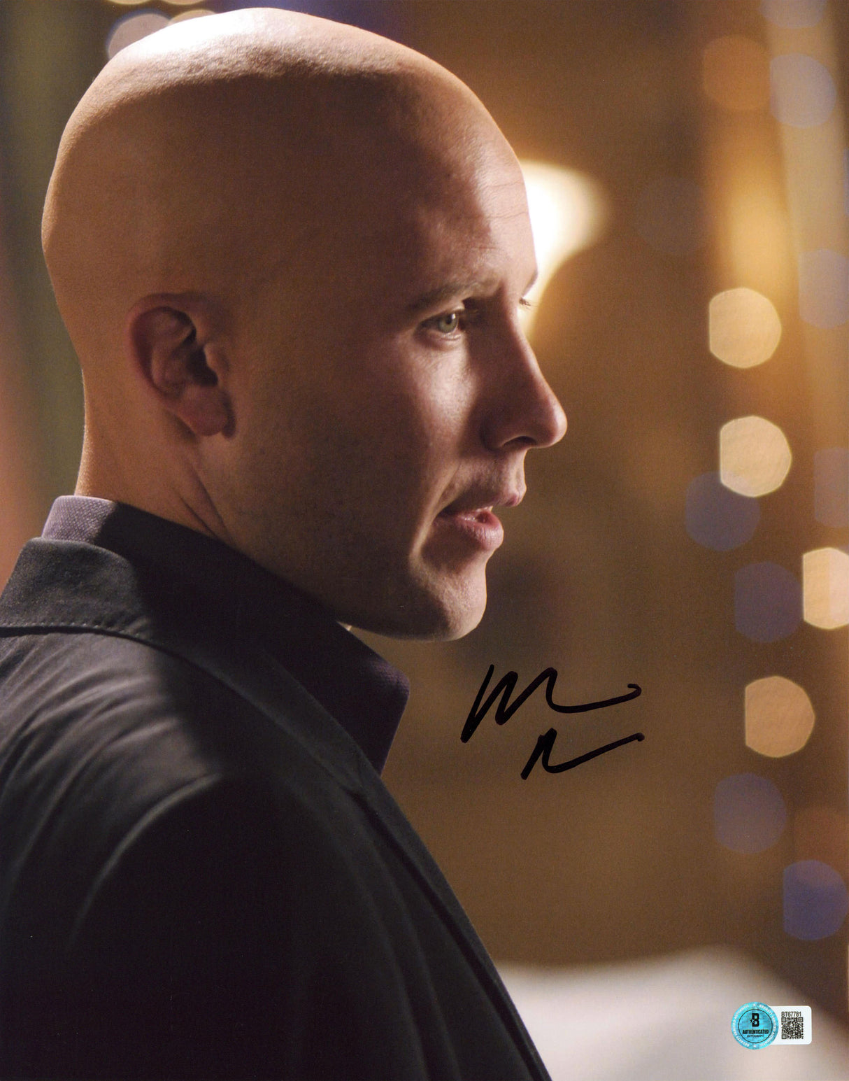 Michael Rosenbaum Smallville Authentic Signed 11x14 Vertical Photo BAS #BT67781