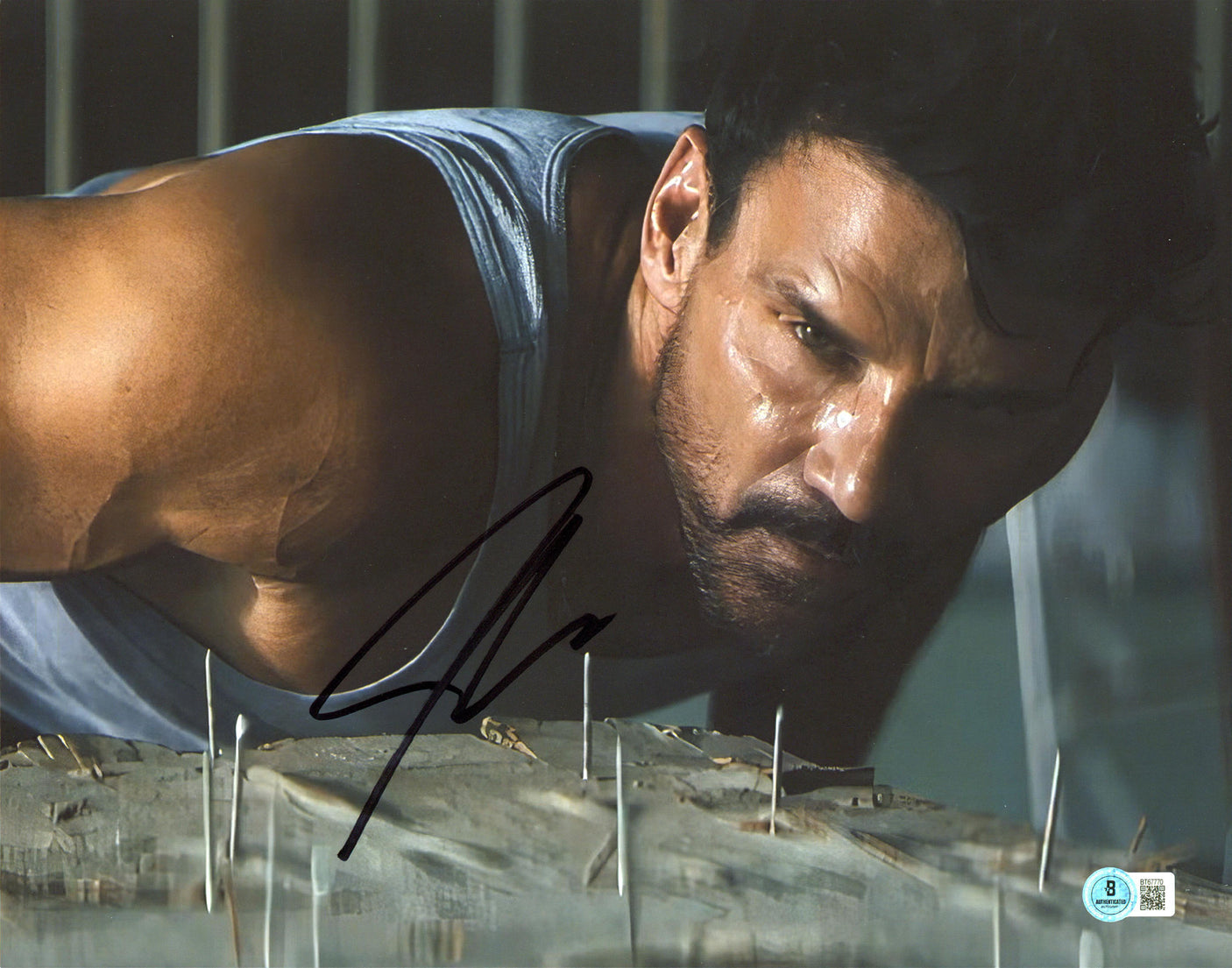 Frank Grillo Werewolves Authentic Signed 11x14 Horizontal Photo BAS #BT67770